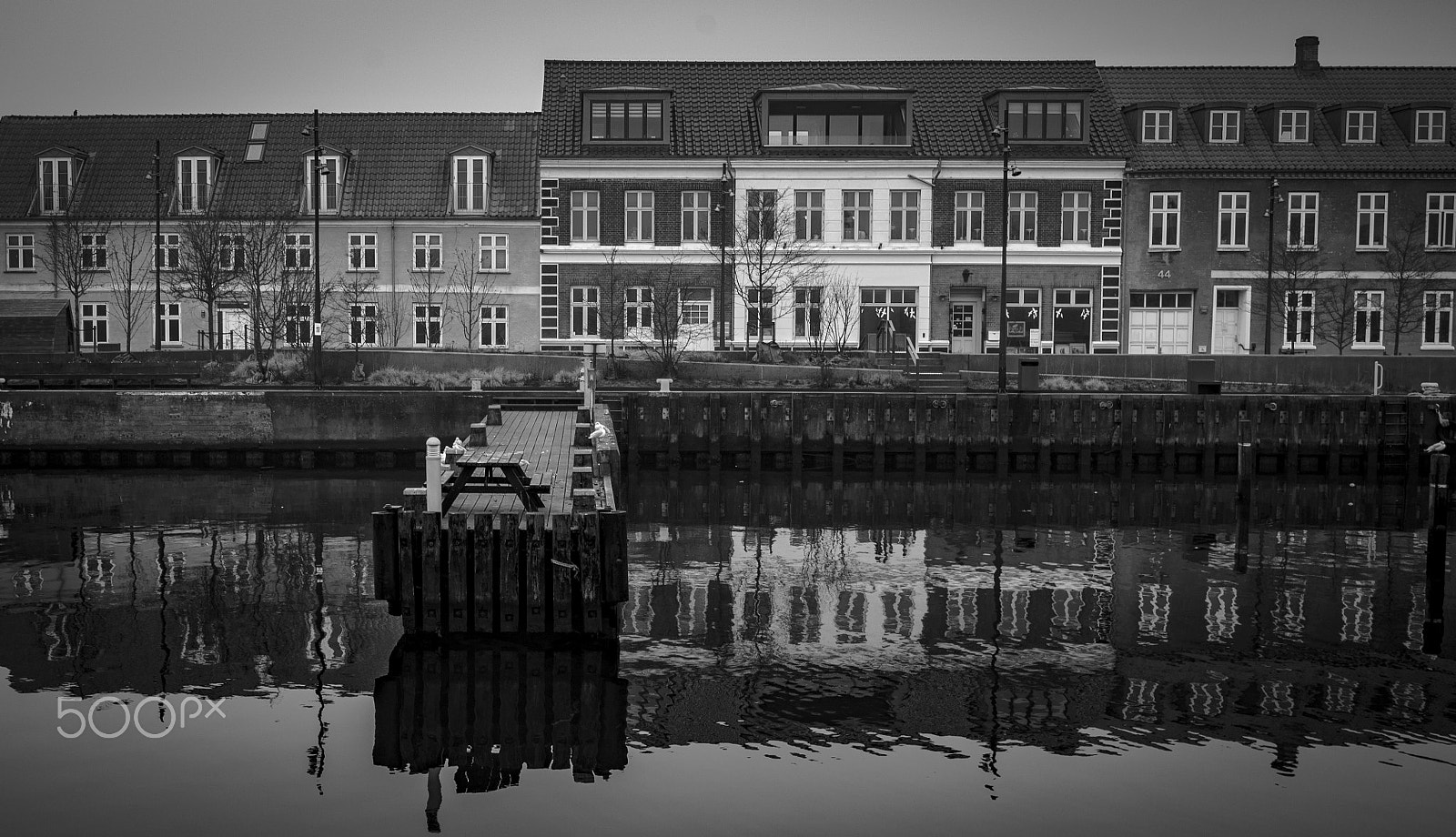 Tamron SP 35mm F1.8 Di VC USD sample photo. Foggy morning, fredericia c photography