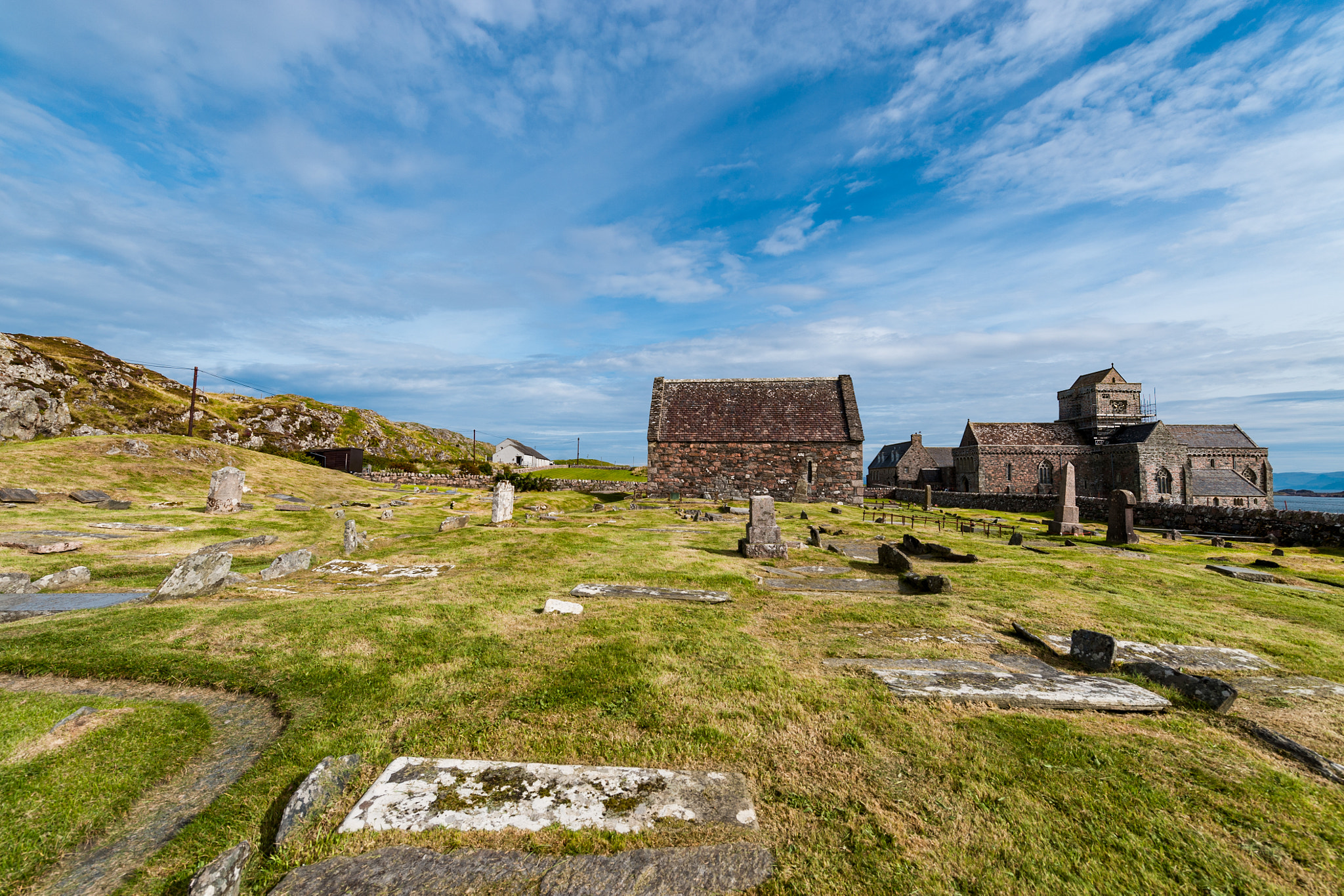 Nikon D3 sample photo. Iona abbey, holy isle of iona, scotland, nunnery, church and cemetery photography
