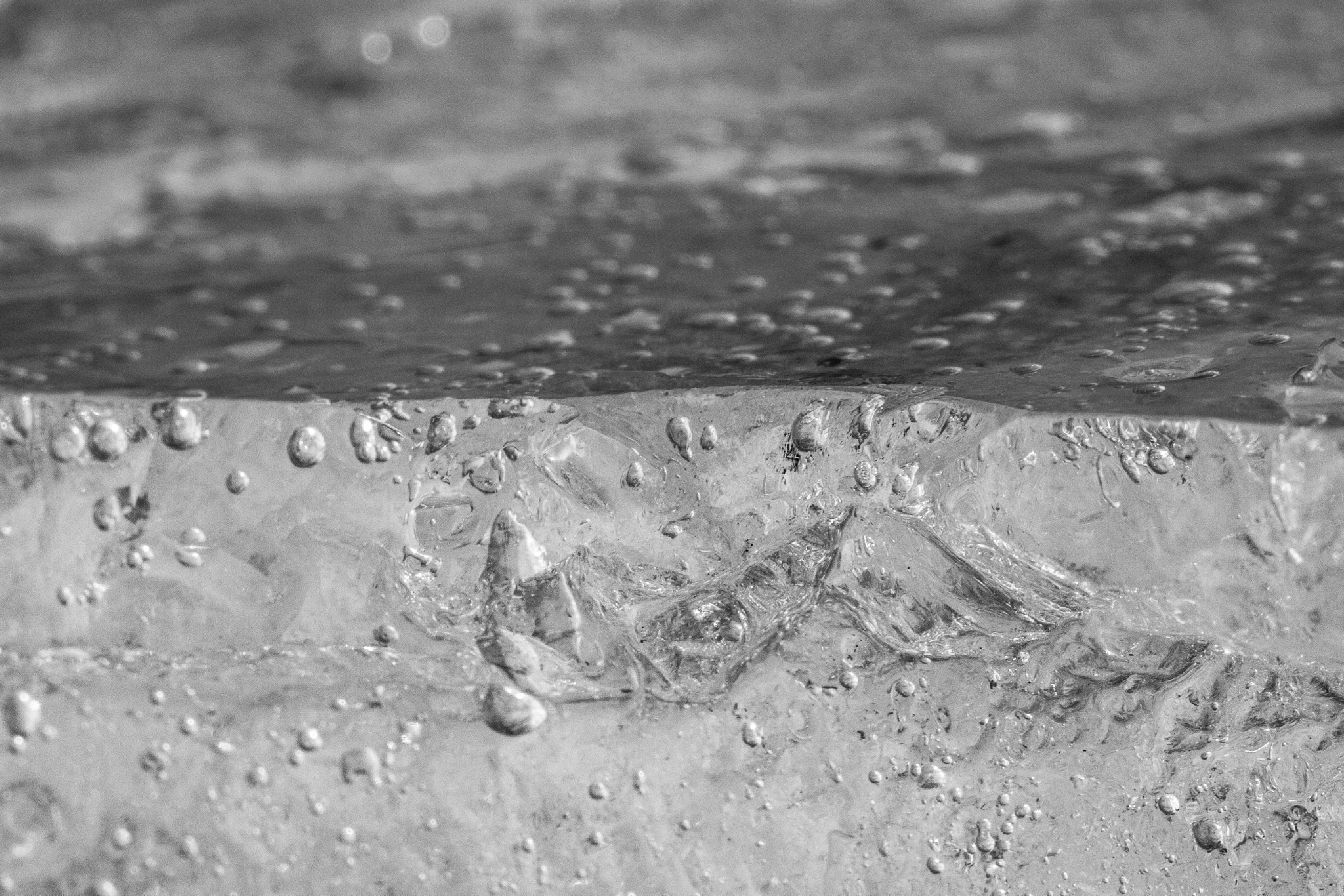 Canon EF 100mm F2.8L Macro IS USM sample photo. Ice photography
