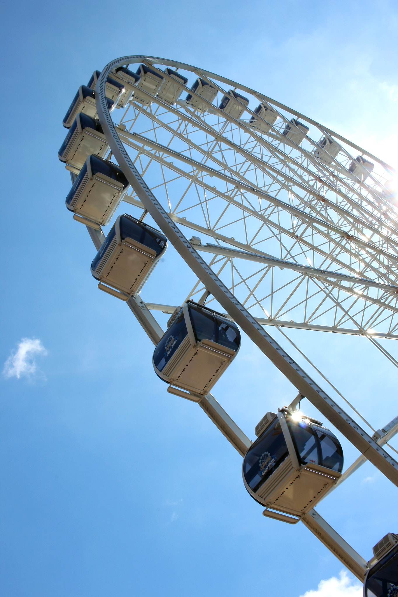 Canon EF-S 24mm F2.8 STM sample photo. Great wheel seattle photography