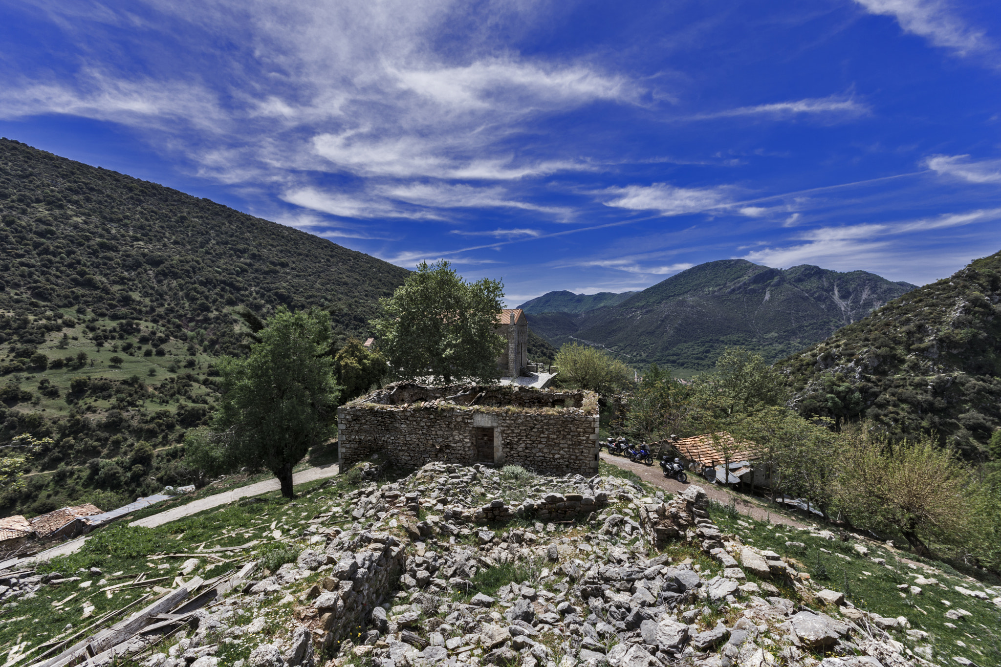 Sigma 10-20mm F4-5.6 EX DC HSM sample photo. Travelling through greek uknown mainland photography
