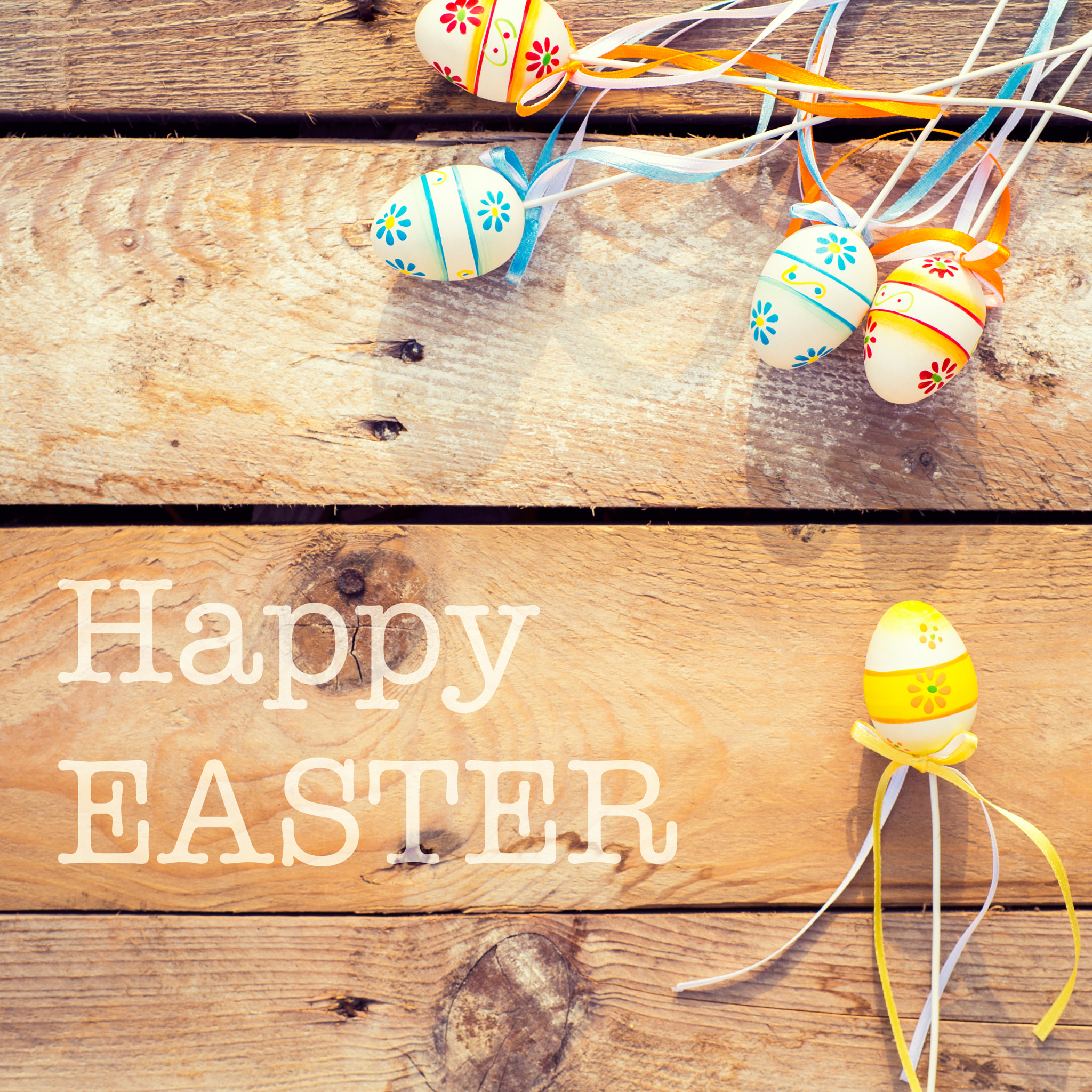 Nikon D4S + Sigma 70mm F2.8 EX DG Macro sample photo. Colorful easter eggs on wooden background photography