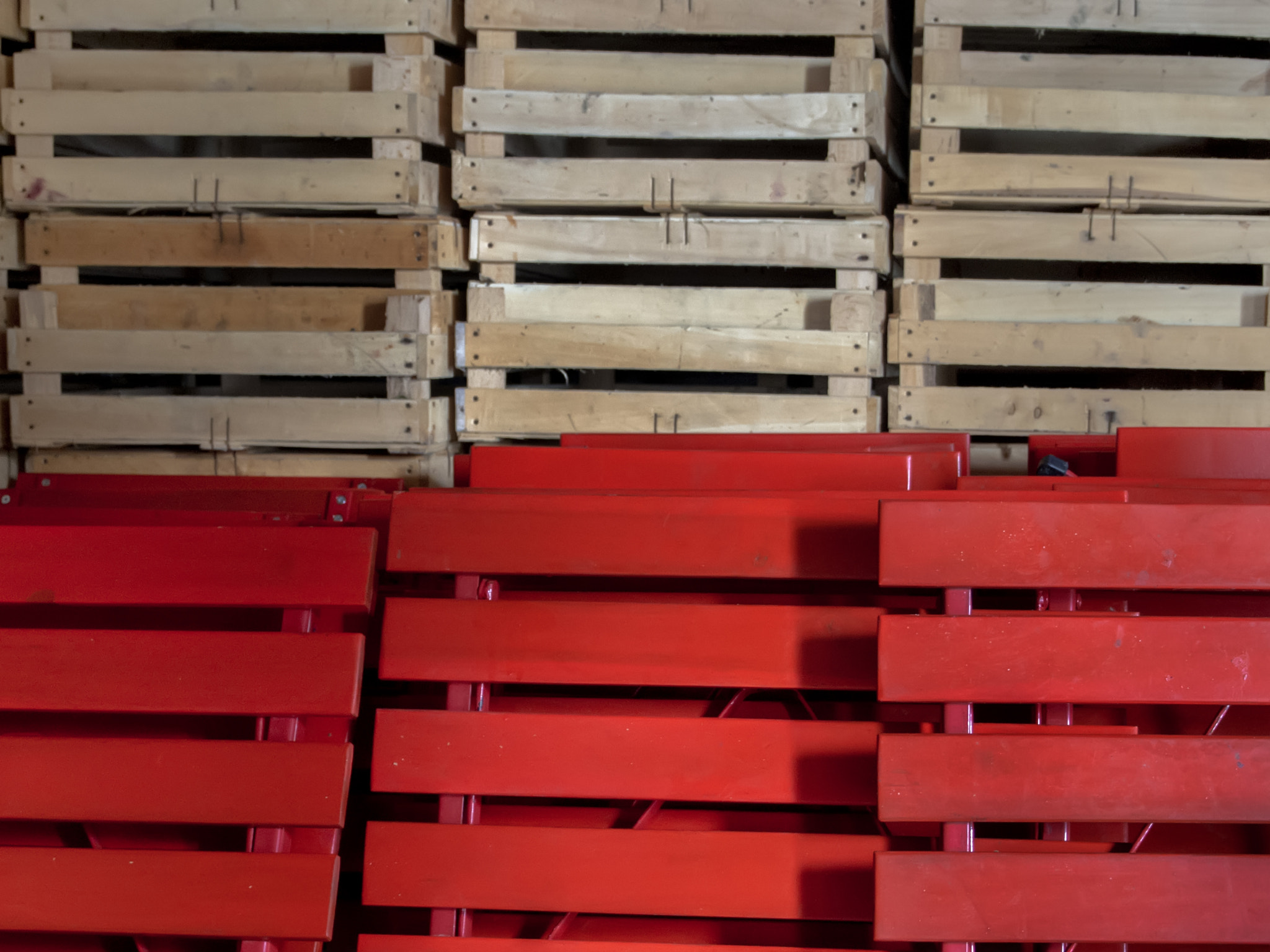 Olympus OM-D E-M5 sample photo. Wooden chairs photography