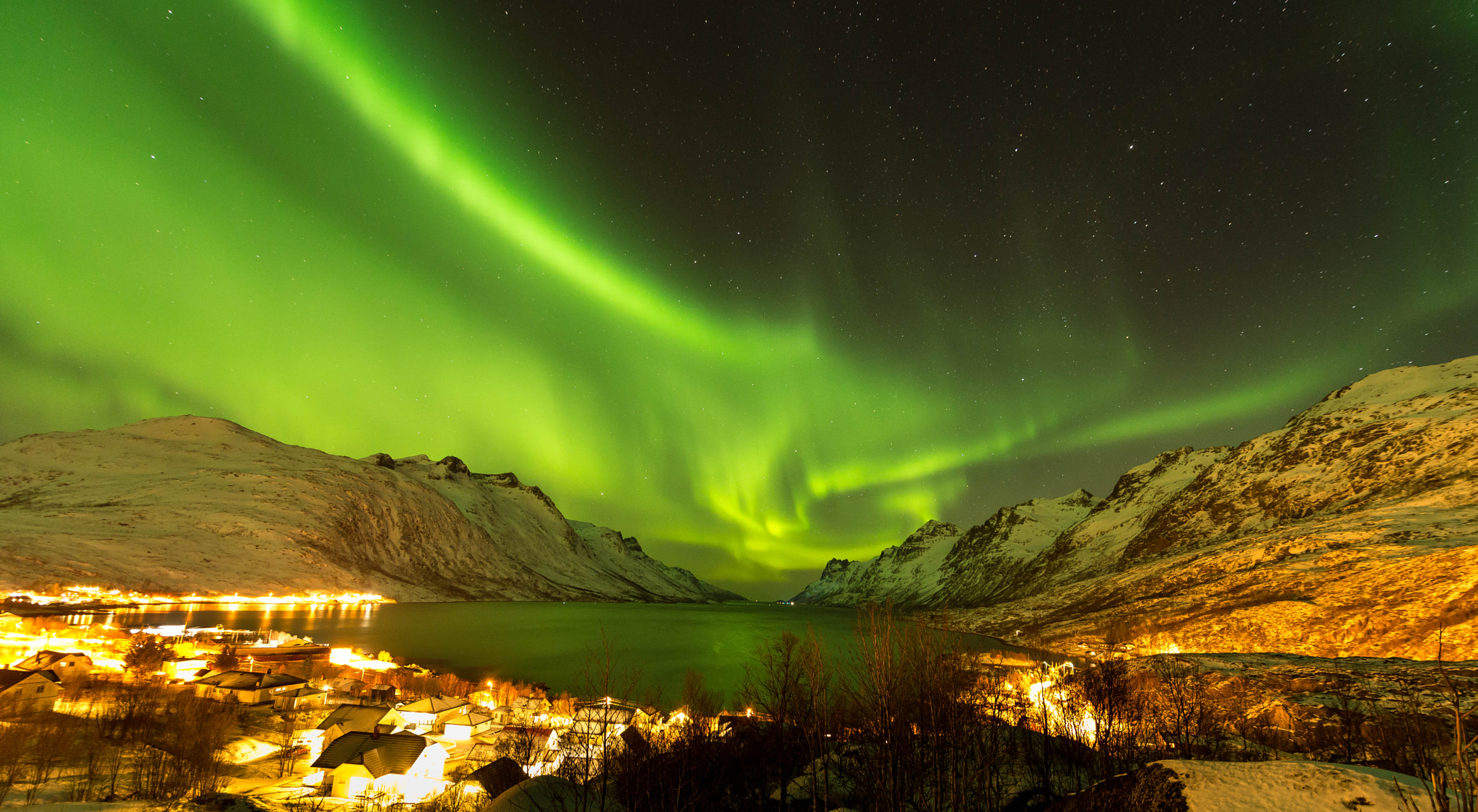 Nikon AF-S Nikkor 14-24mm F2.8G ED sample photo. Ersfjorbotn photography