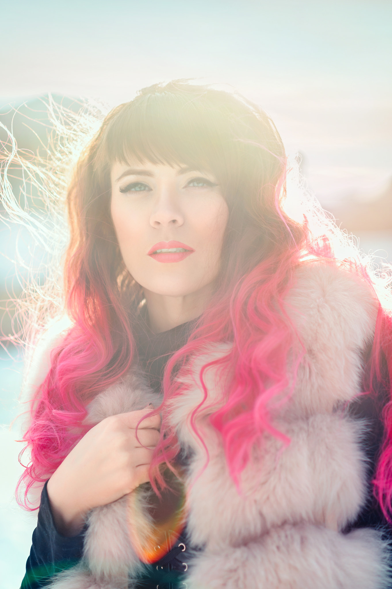 Nikon D700 + Nikon AF Nikkor 105mm F2D DC sample photo. Hot pink photography