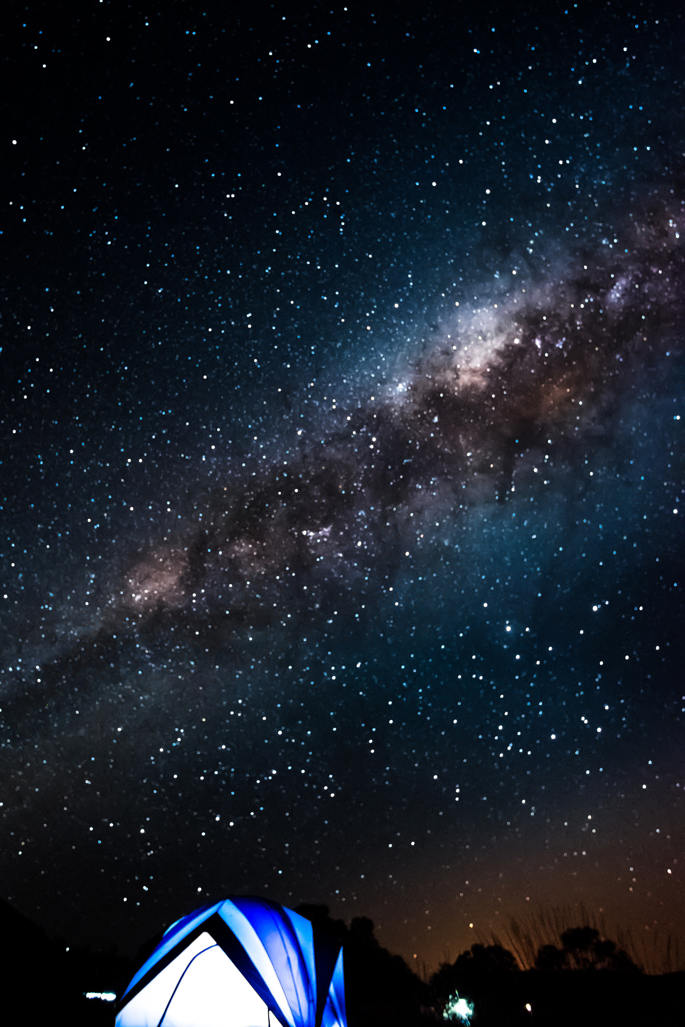 Nikon D5500 sample photo. Camping under stars 2 photography