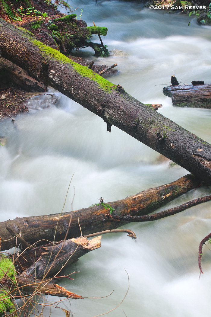 Canon EOS 50D + Canon EF 70-200mm F4L USM sample photo. Fall creek runoff photography