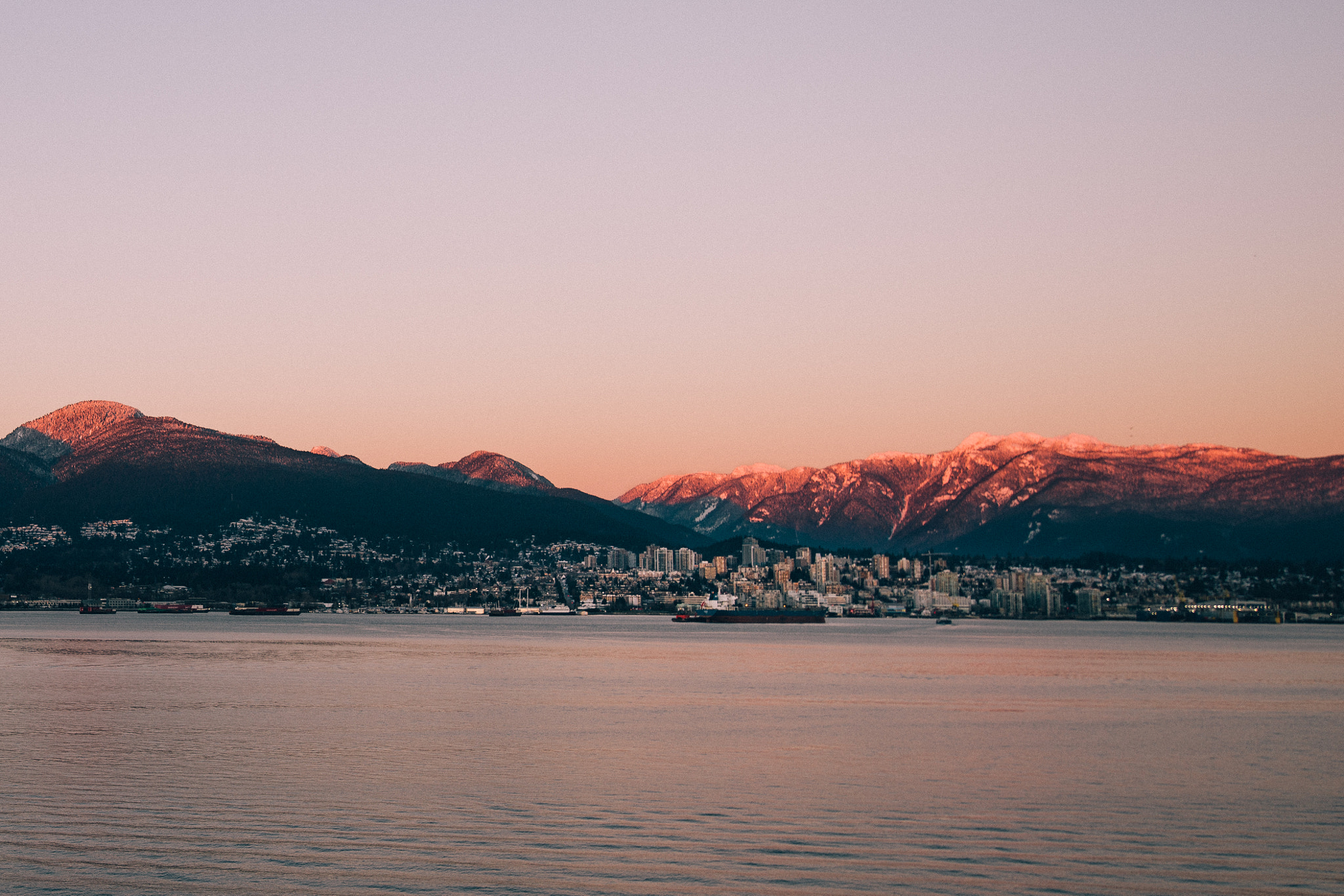 Pentax K-1 sample photo. North vancouver at sunset photography