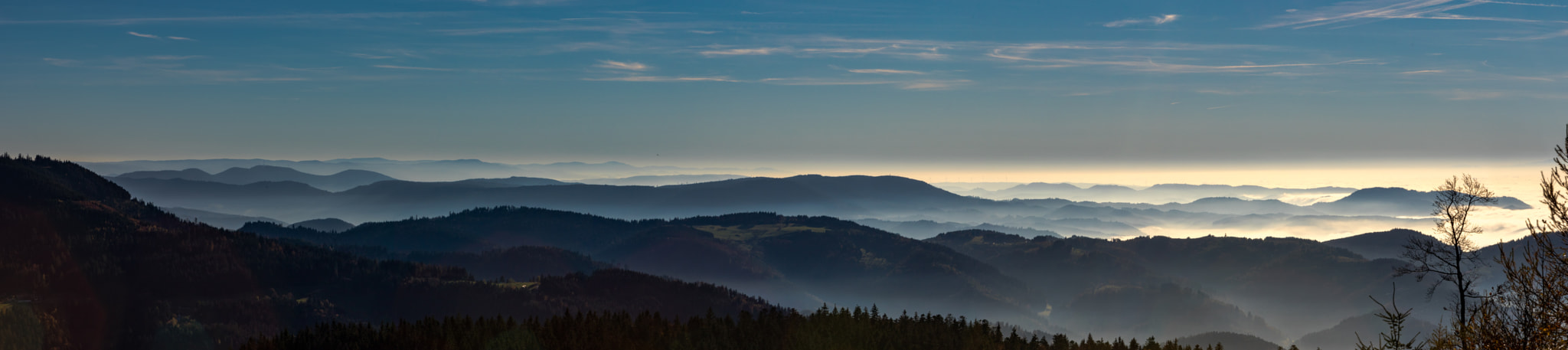 Canon EF 24-70mm F2.8L USM sample photo. Nebelberge photography