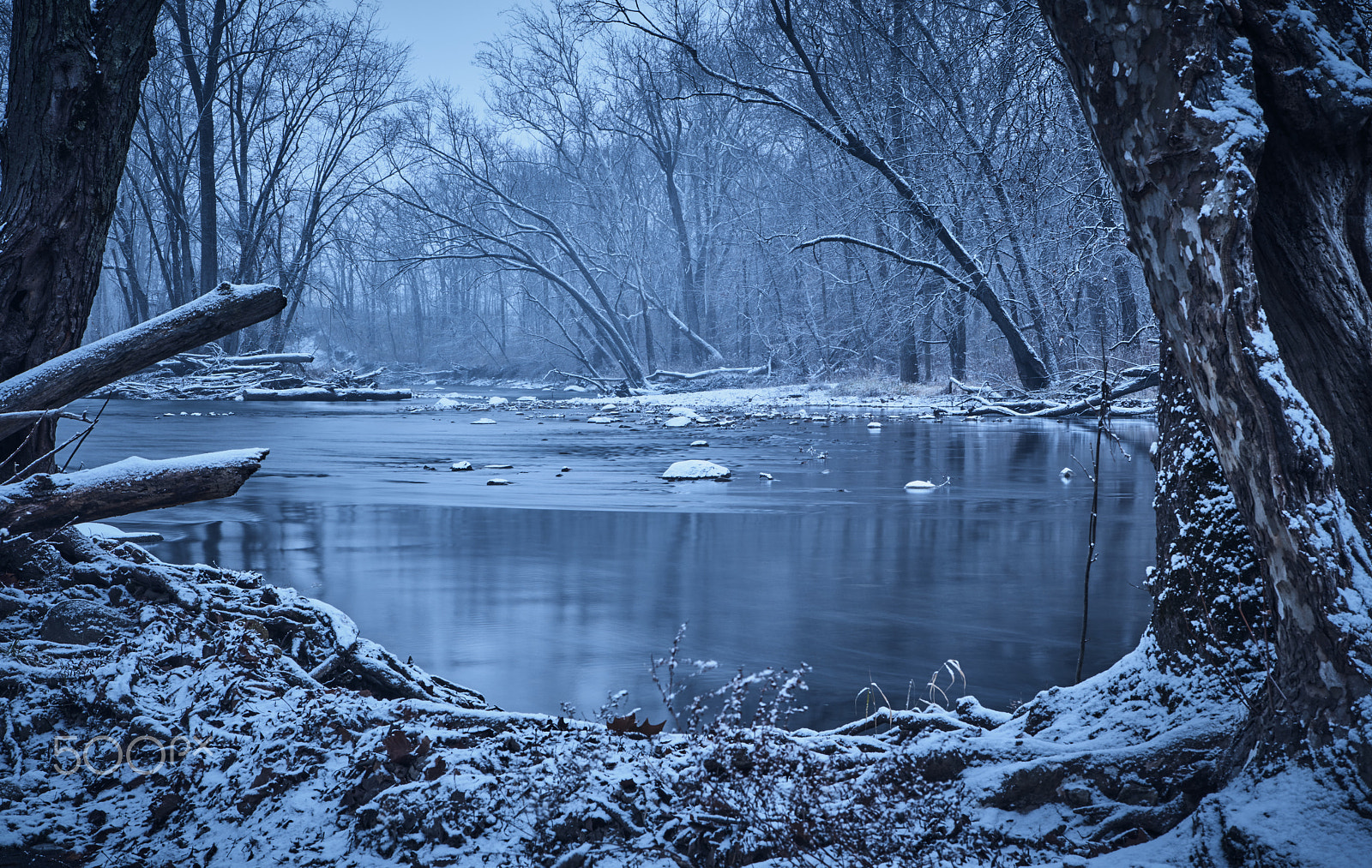 Canon EOS 5DS sample photo. Sugar creek in winter photography