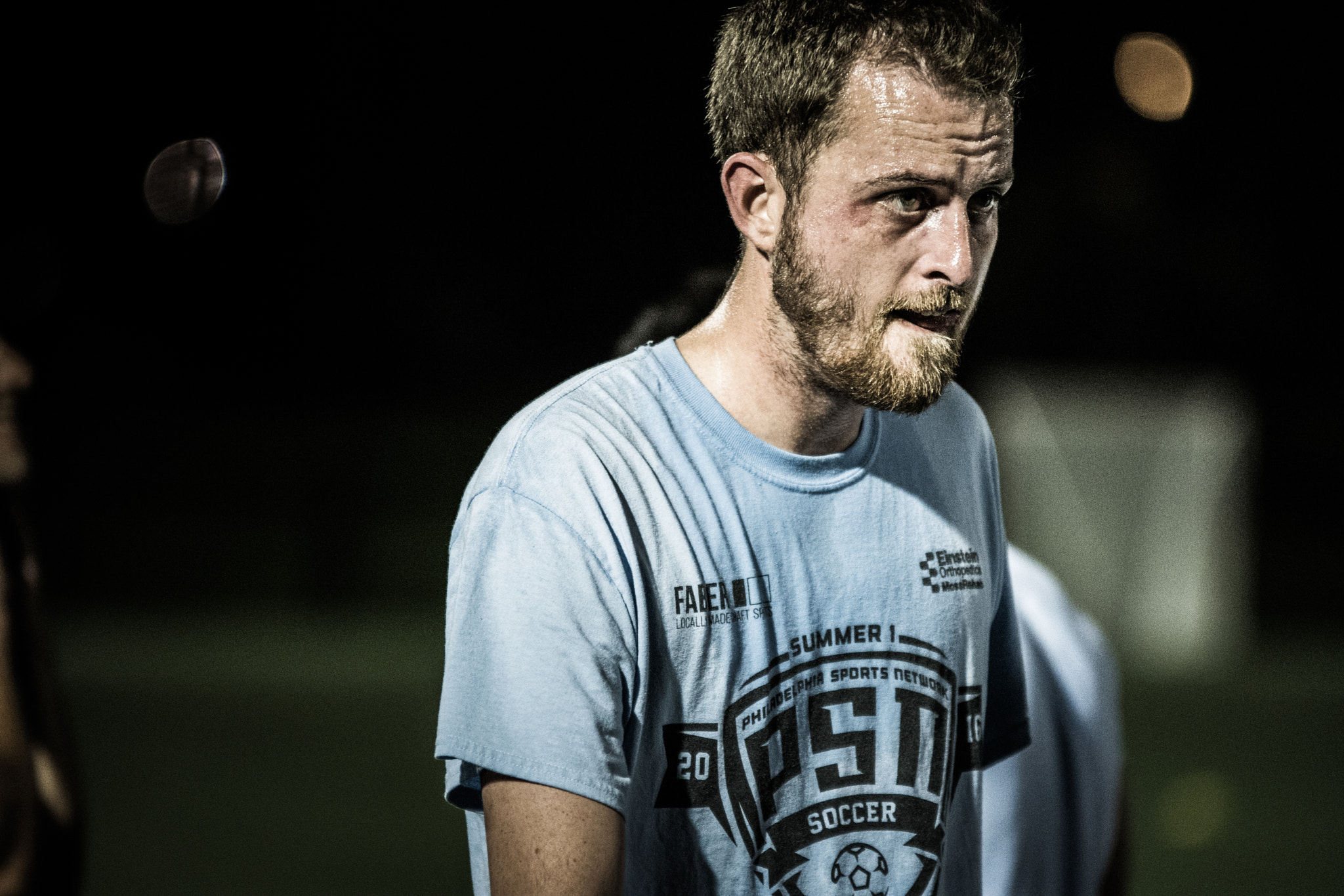 Sigma 70-200mm F2.8 EX DG OS HSM sample photo. Soccer exhausted photography