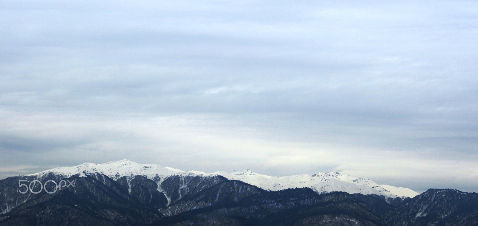 Canon EF-S 18-55mm F3.5-5.6 IS sample photo. The caucasus mountains photography