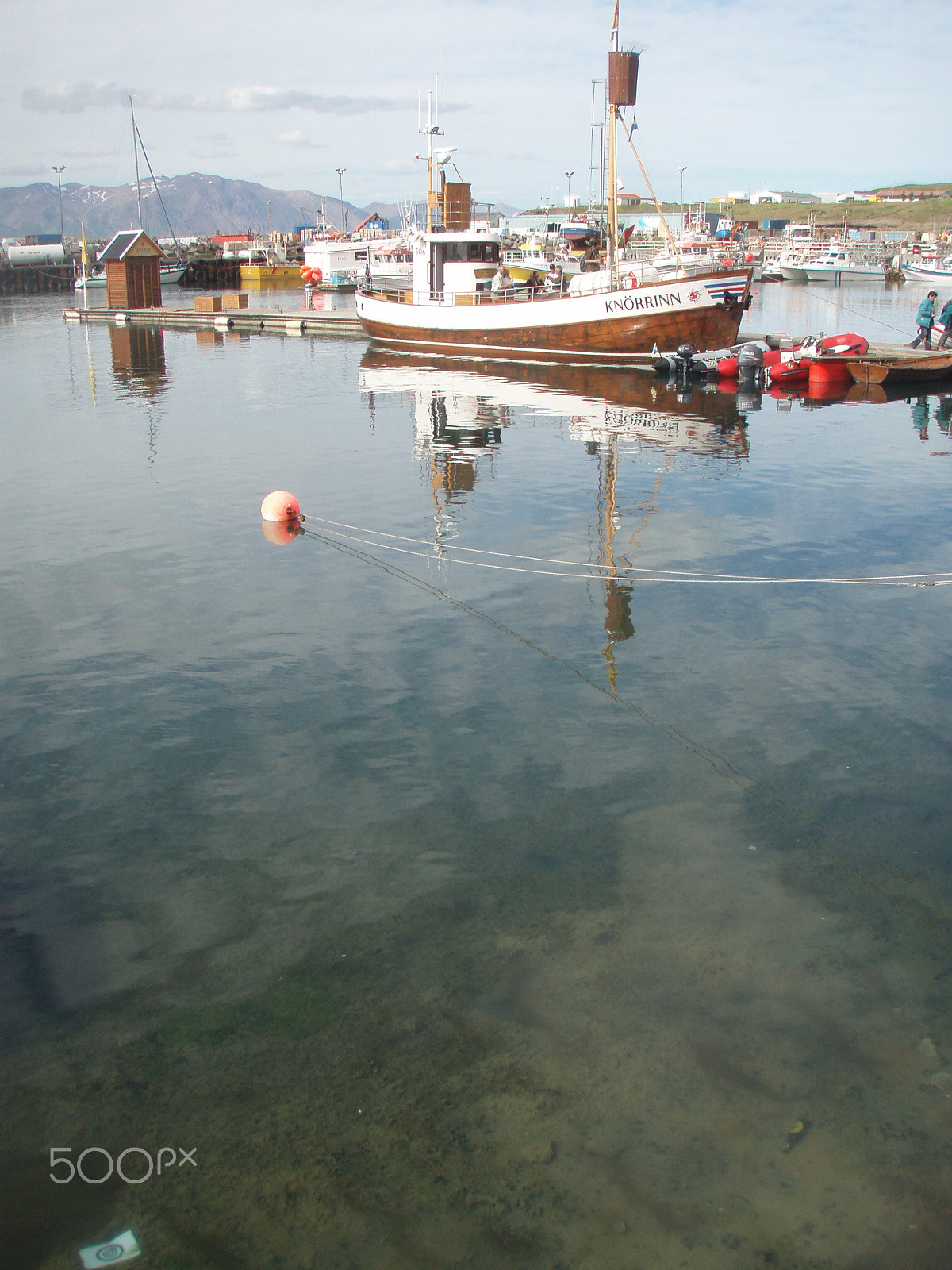 Olympus u720SW,S720SW sample photo. Husavik harbor photography