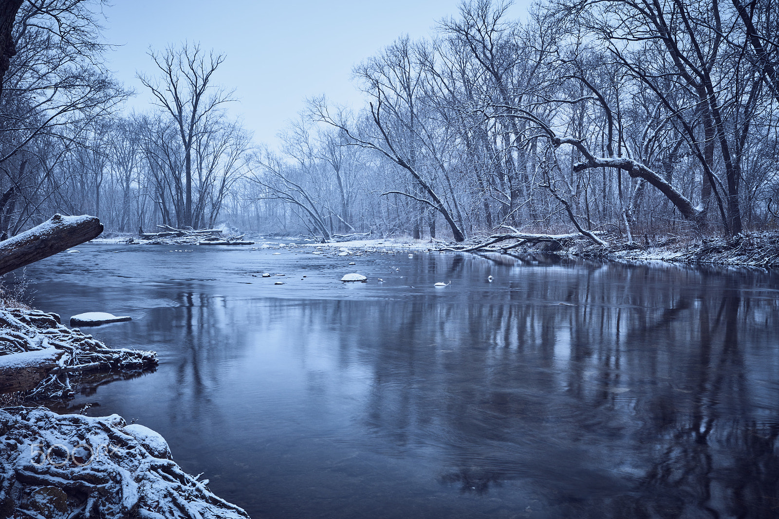 Canon EF 24-70mm F2.8L USM sample photo. Sugar creek in winter photography