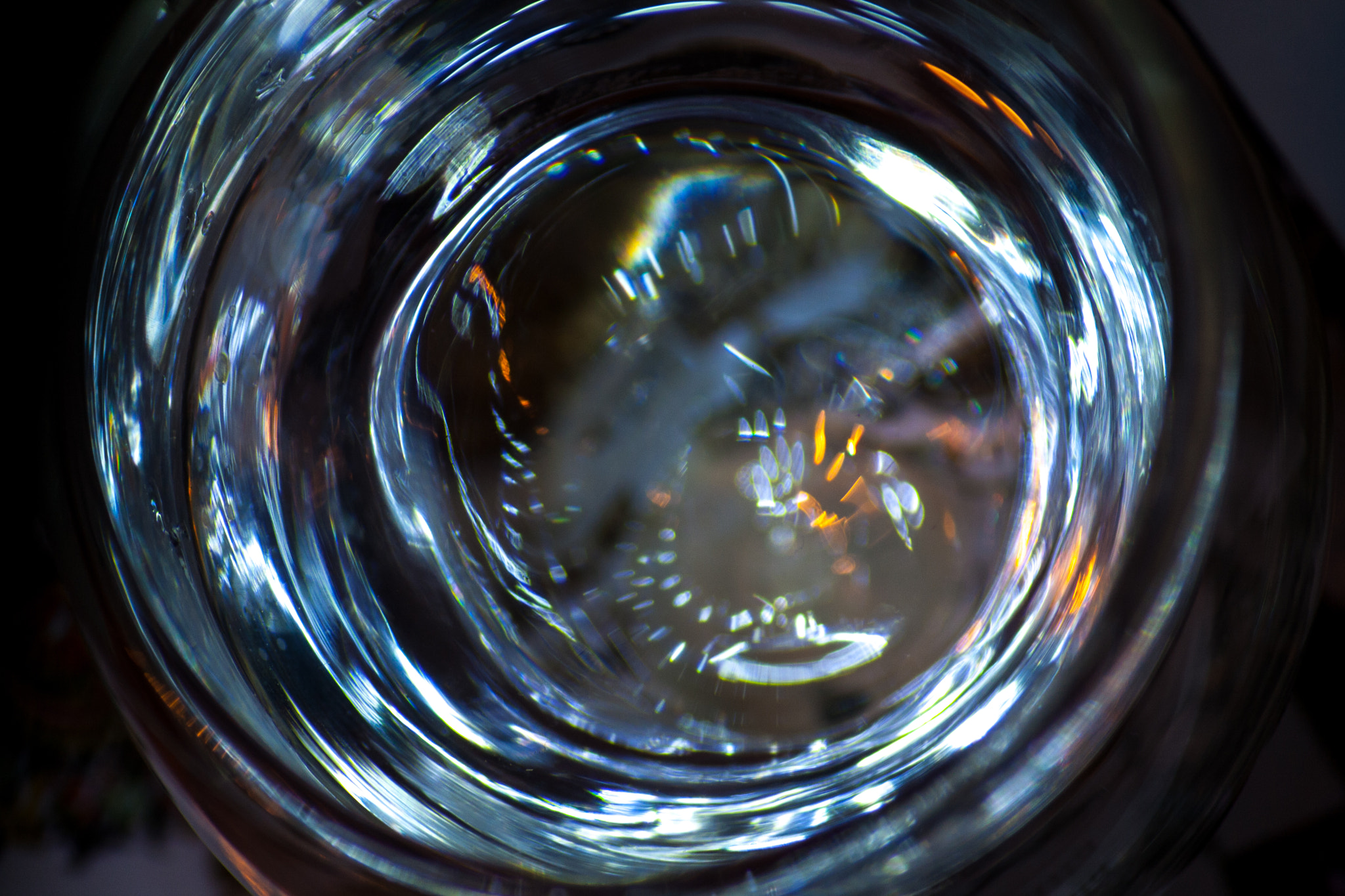 Canon EF-S 55-250mm F4-5.6 IS sample photo. Water in glass photography