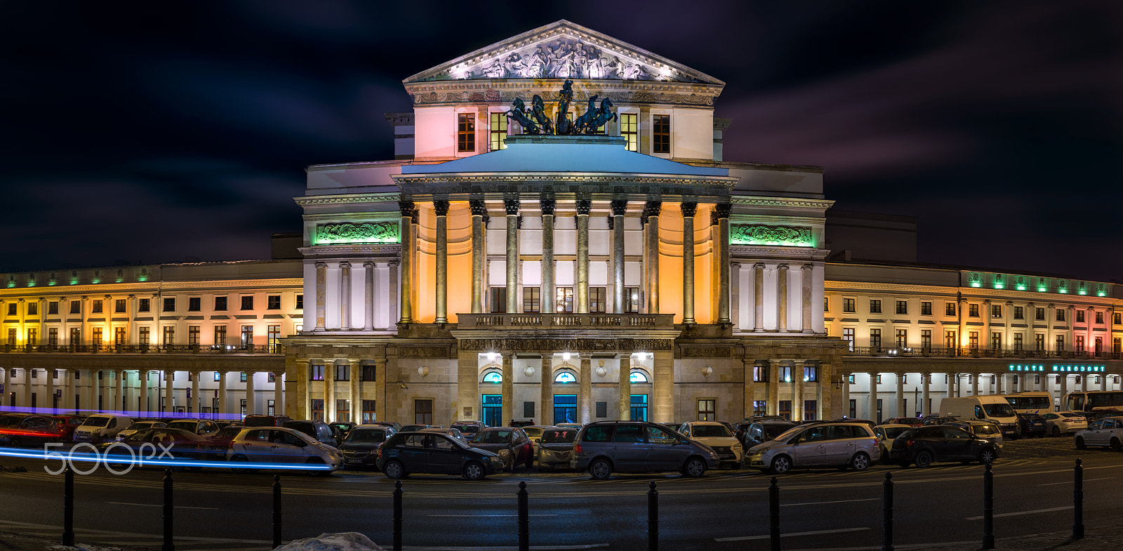 Nikon D7200 sample photo. Warsaw opera house photography