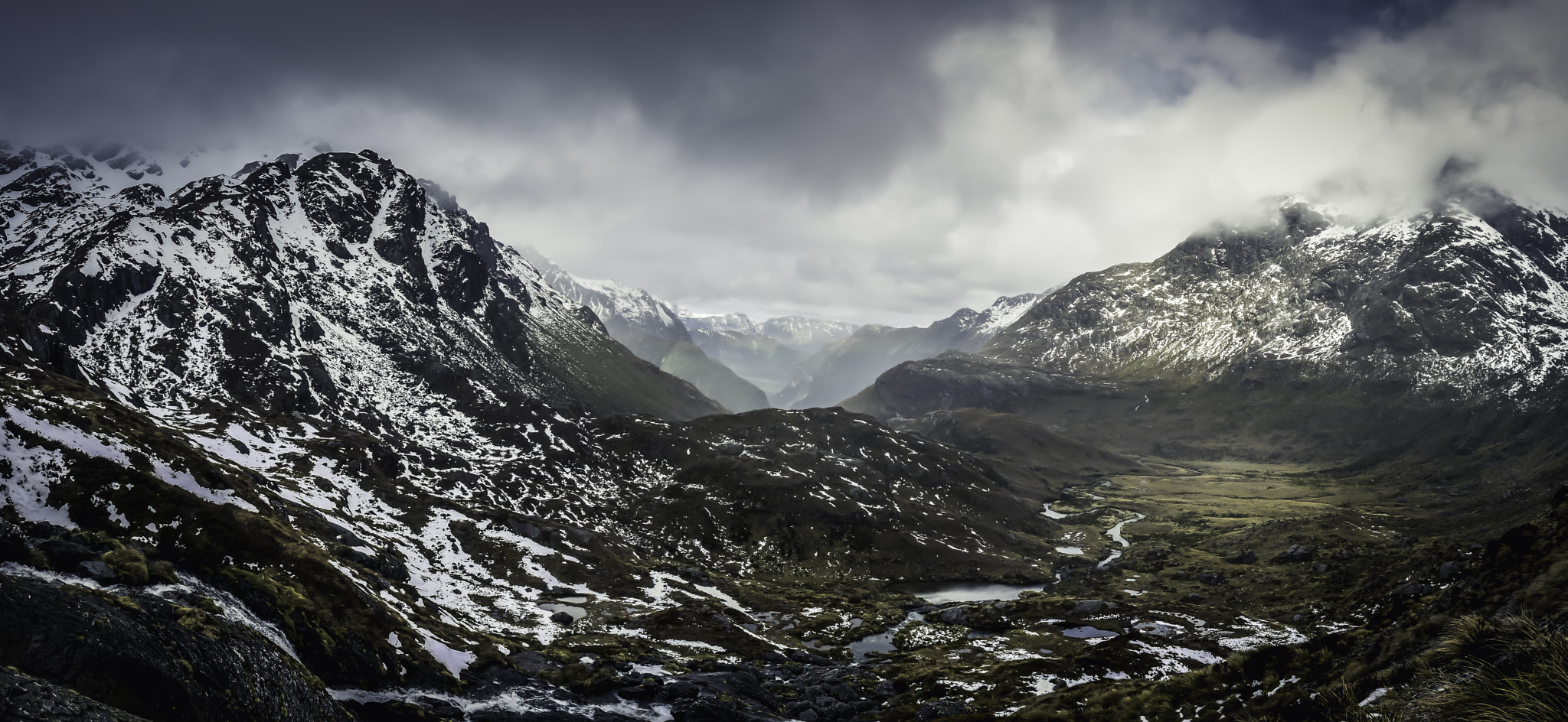 Panasonic Lumix DMC-G2 + Panasonic Lumix G Vario 14-42mm F3.5-5.6 ASPH OIS sample photo. Routeburn valley photography