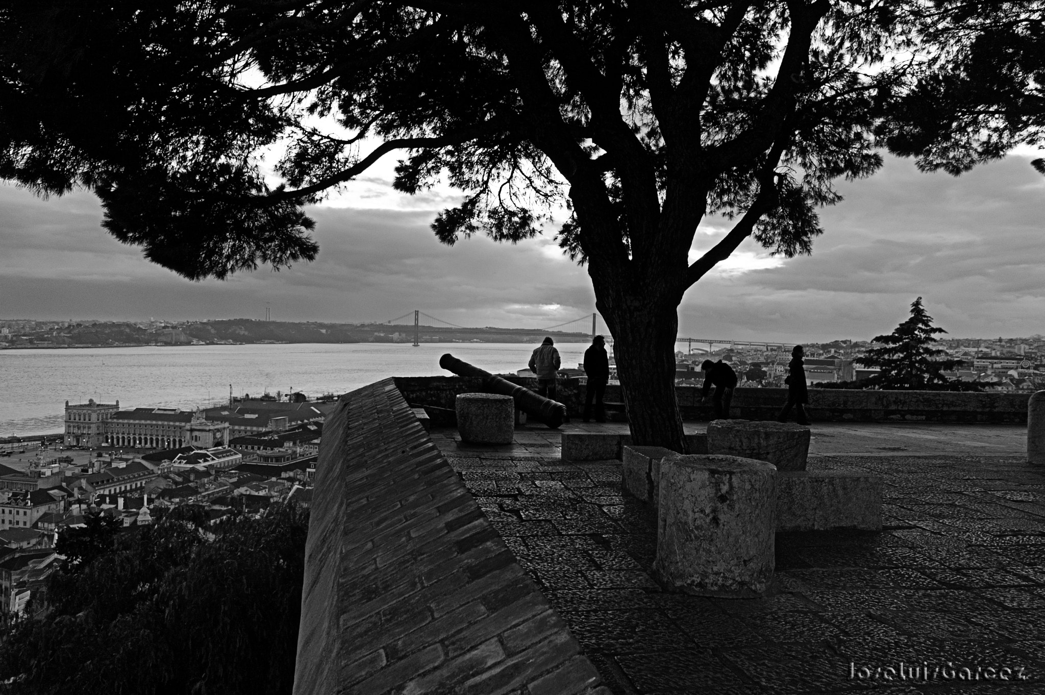 Nikon D70 sample photo. Lisboa entardece... photography
