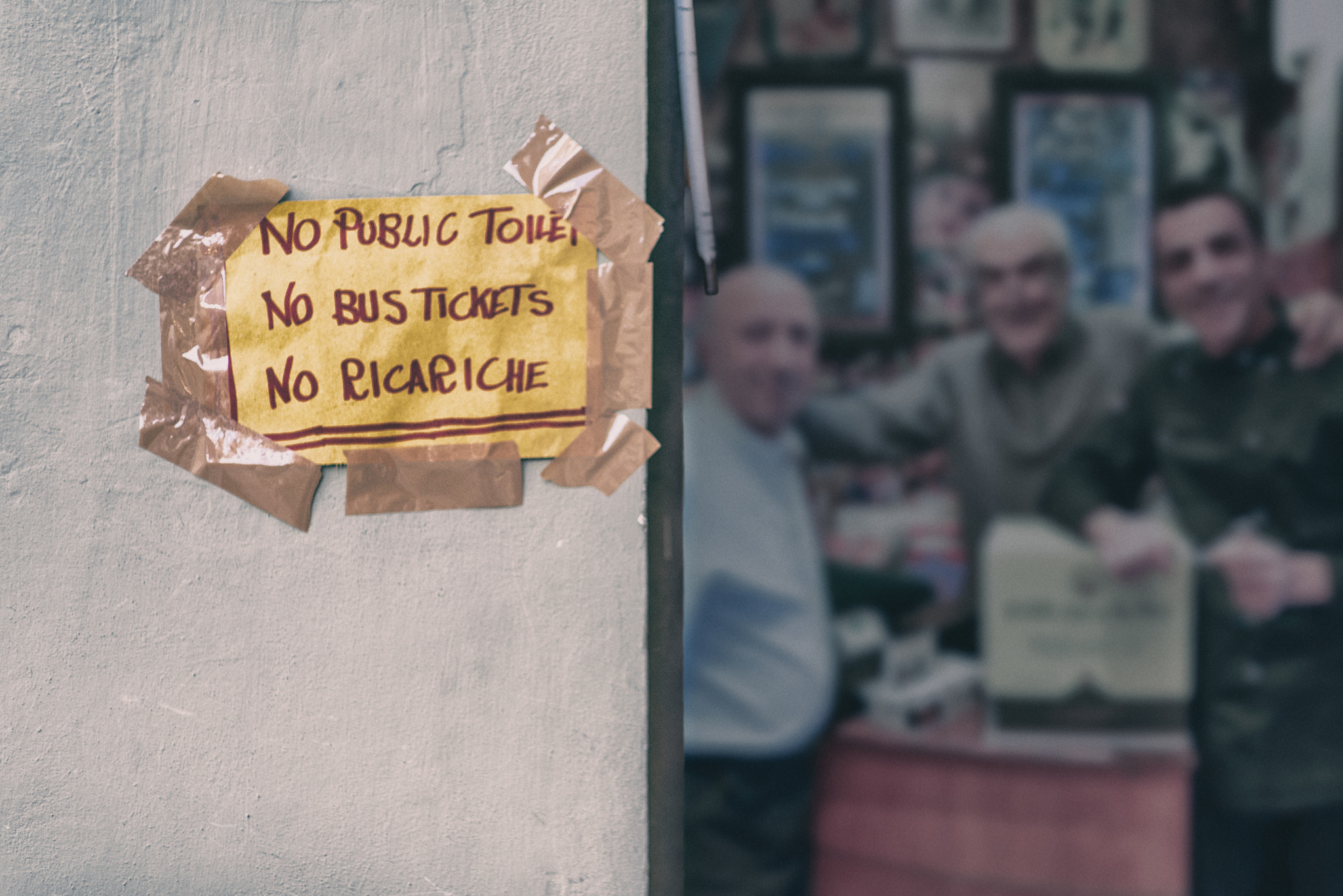 Nikon D750 + Sigma 85mm F1.4 EX DG HSM sample photo. No public toilets photography