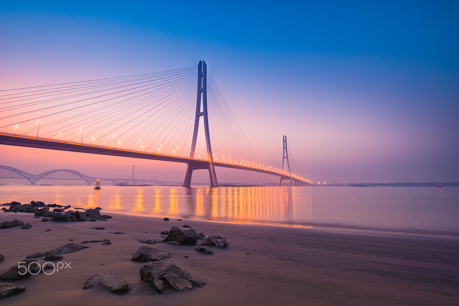 Tamron SP 15-30mm F2.8 Di VC USD sample photo. The rd bridge over the yangtze river of nanjing city photography