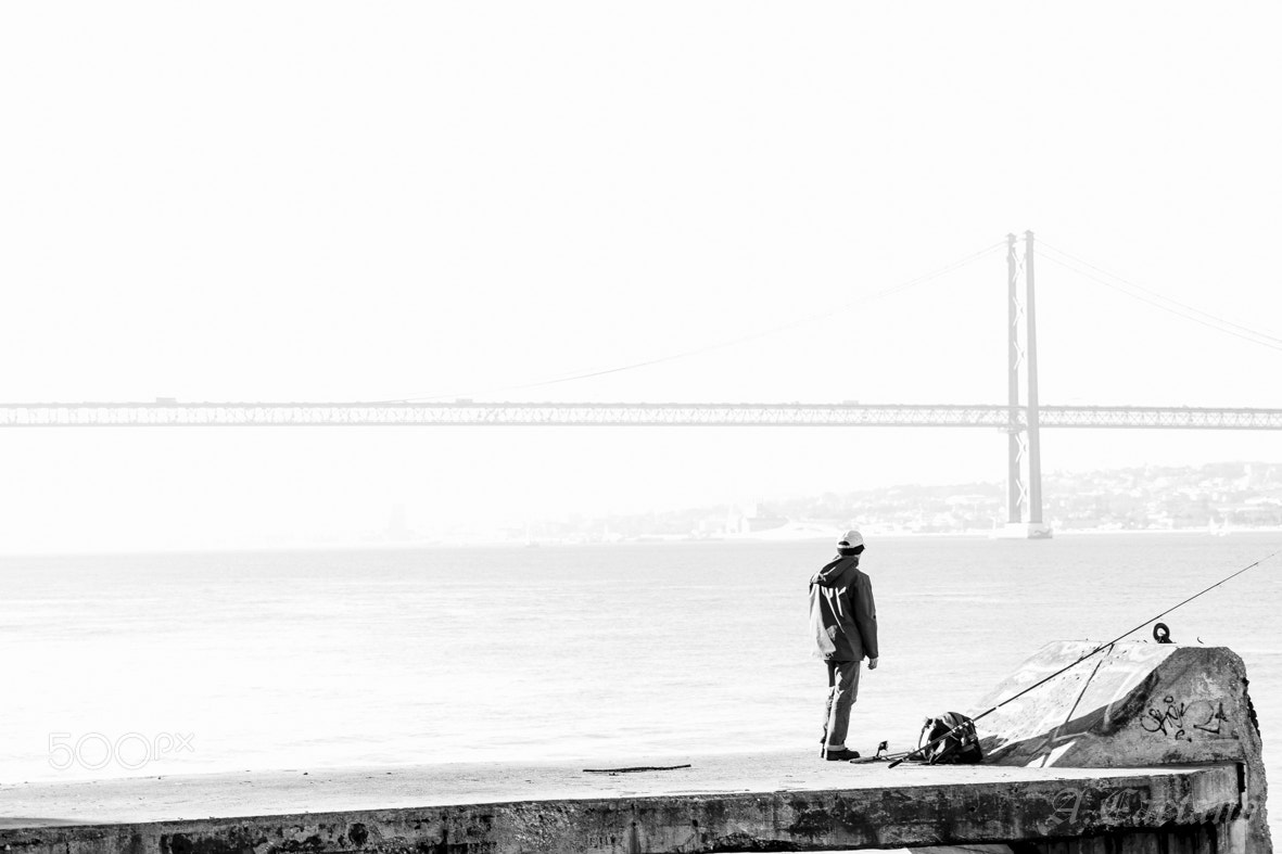 Sony SLT-A65 (SLT-A65V) + 24-70mm F2.8 sample photo. Fisherman photography