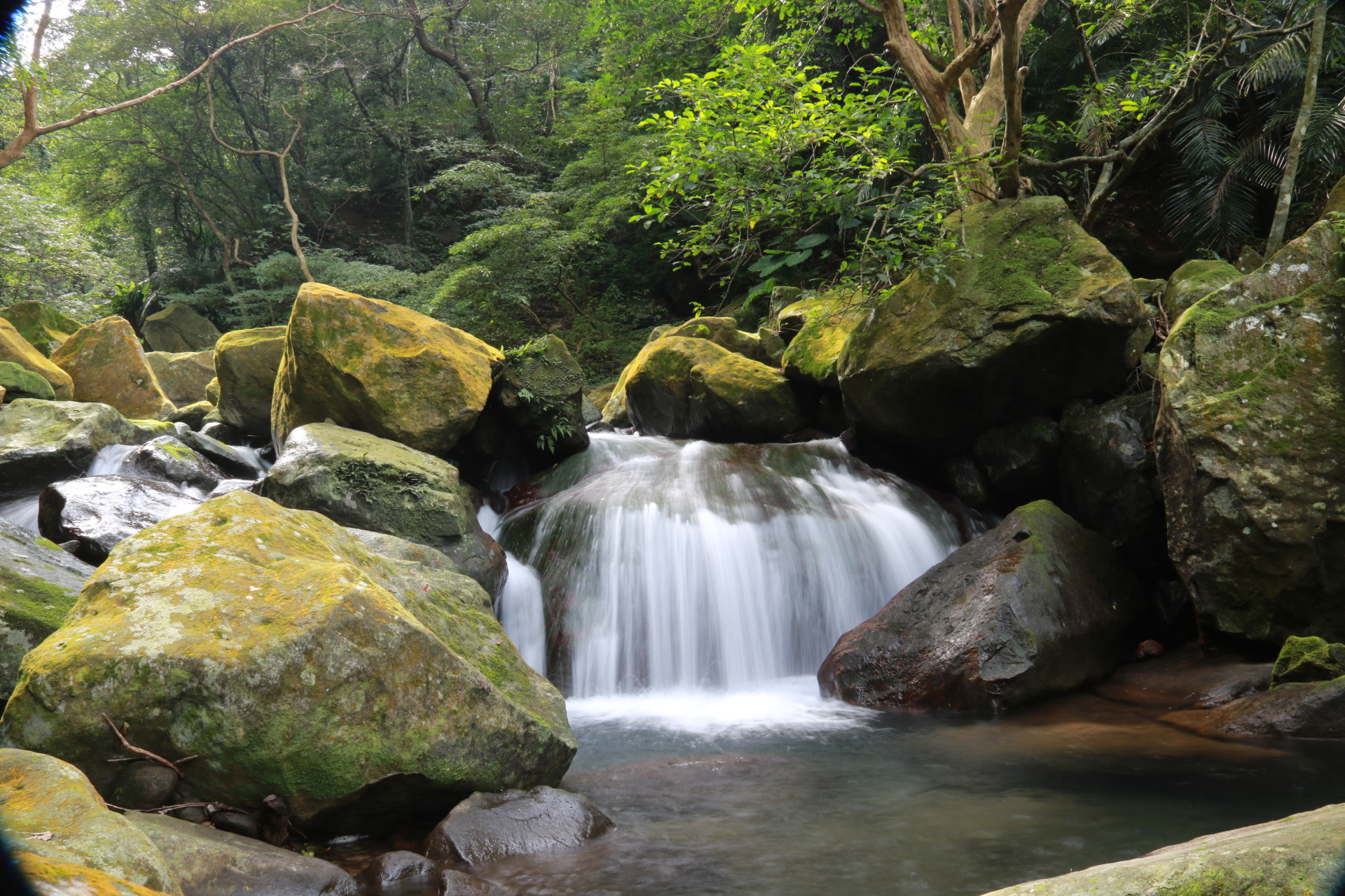 Canon EOS 760D (EOS Rebel T6s / EOS 8000D) sample photo. 青山瀑布 photography