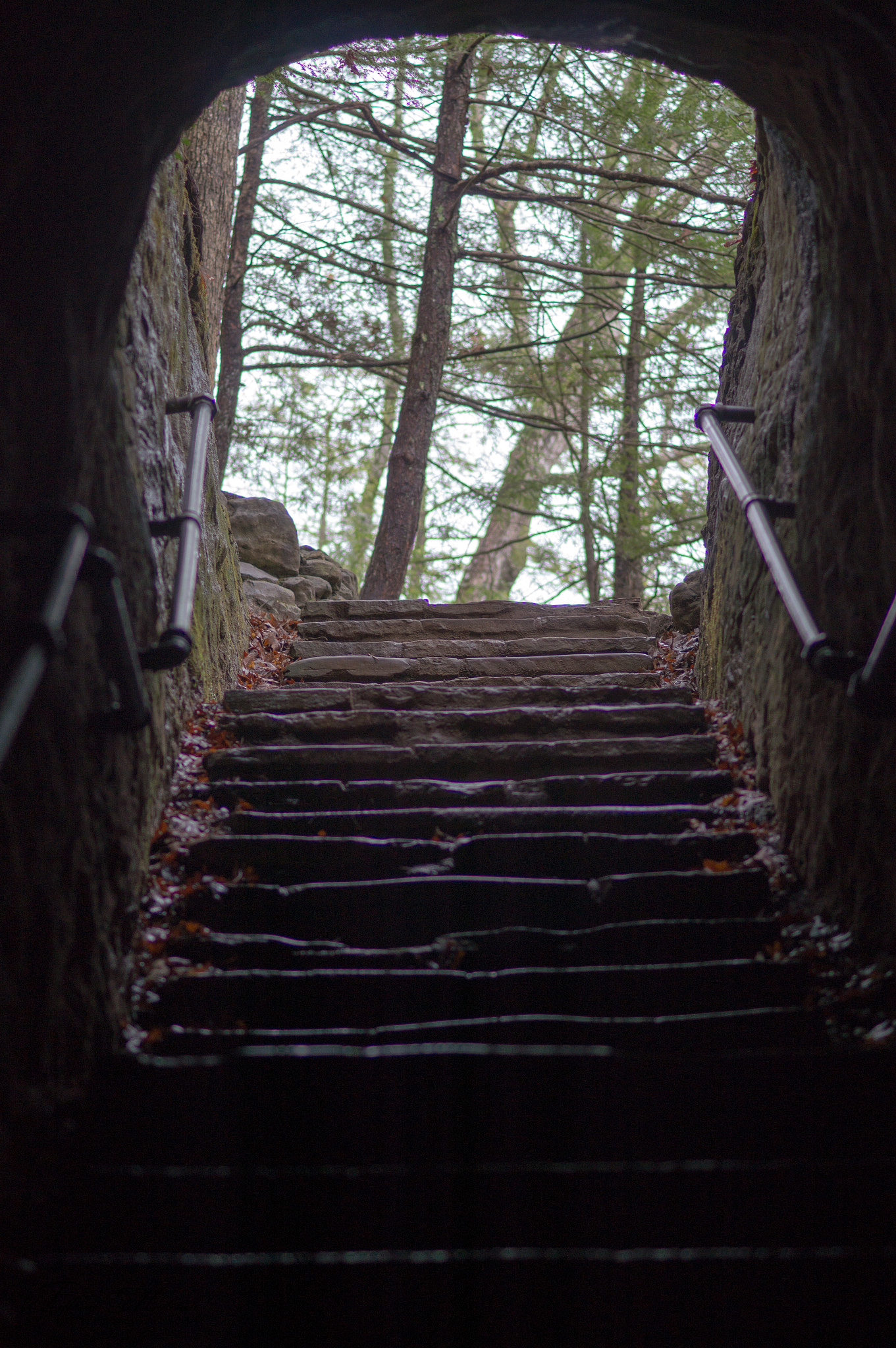 Sony SLT-A57 + Sony 85mm F2.8 SAM sample photo. Hidden stairway photography