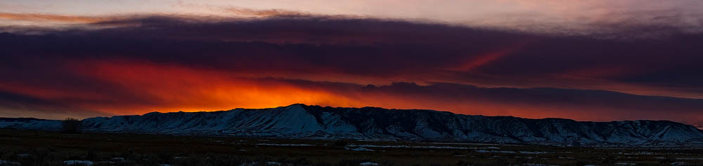 Sigma 18-250mm F3.5-6.3 DC OS HSM sample photo. Sheep mountain sunset photography