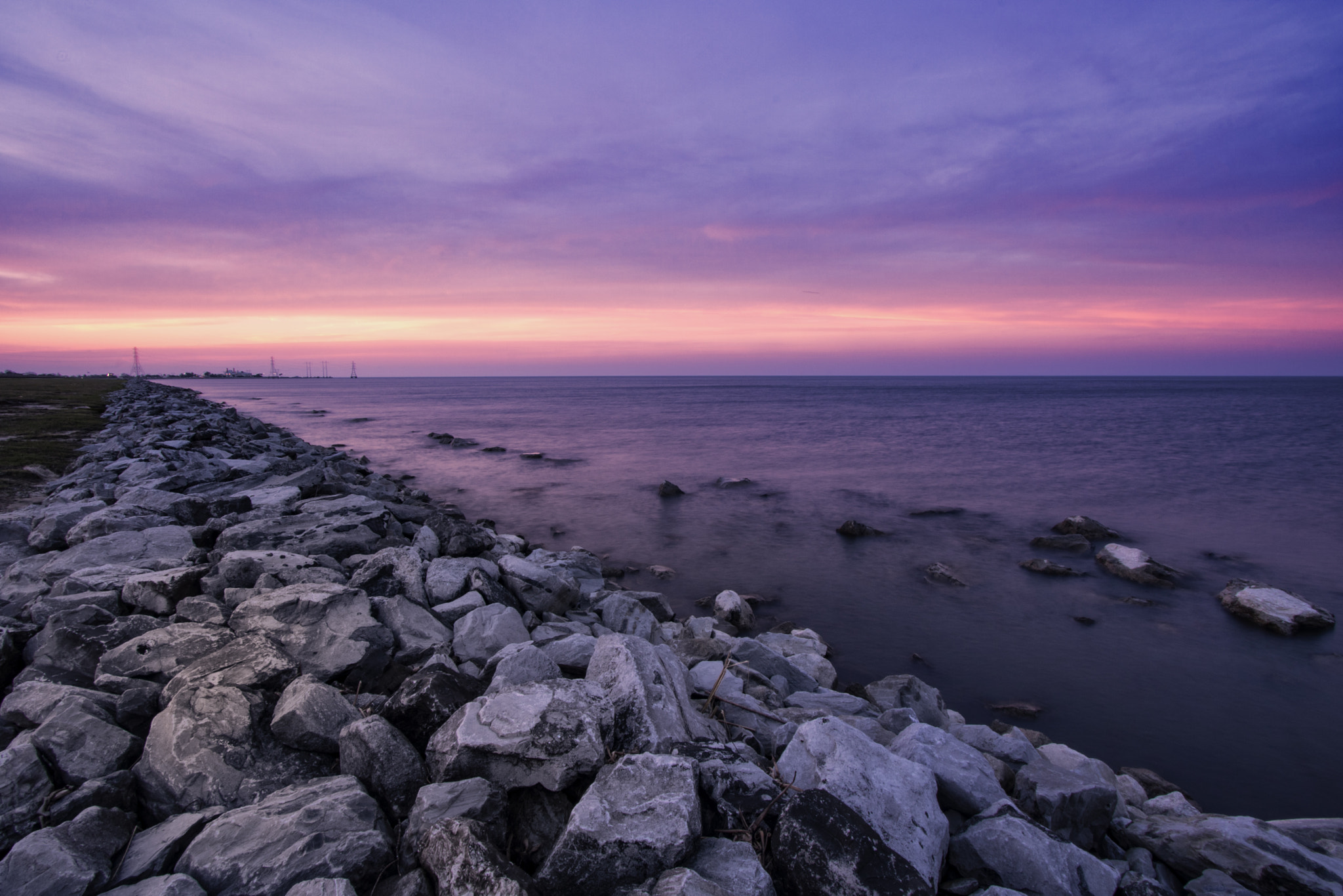 Canon EF-S 10-22mm F3.5-4.5 USM sample photo. Purple dusk photography