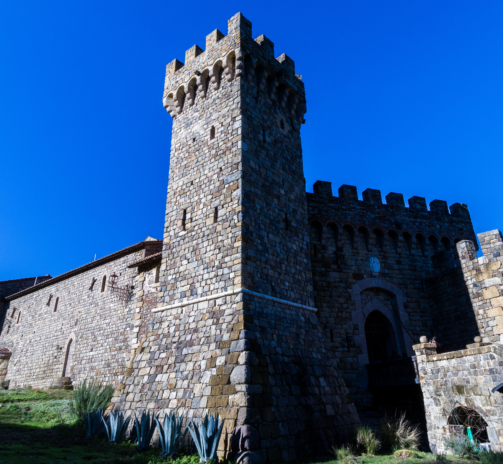 Canon EOS M5 + Canon EF-S 10-18mm F4.5–5.6 IS STM sample photo. Castle/winery at napa valley photography
