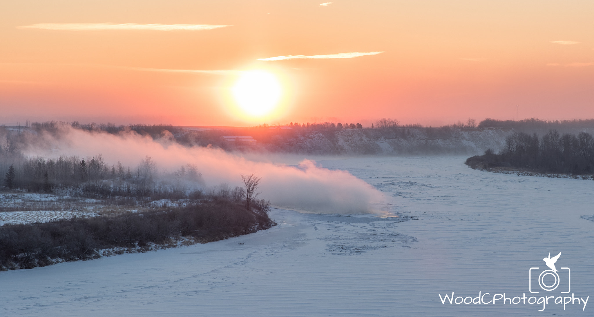 Canon EF 24-70mm F2.8L II USM sample photo. Sunrise on the river valley photography