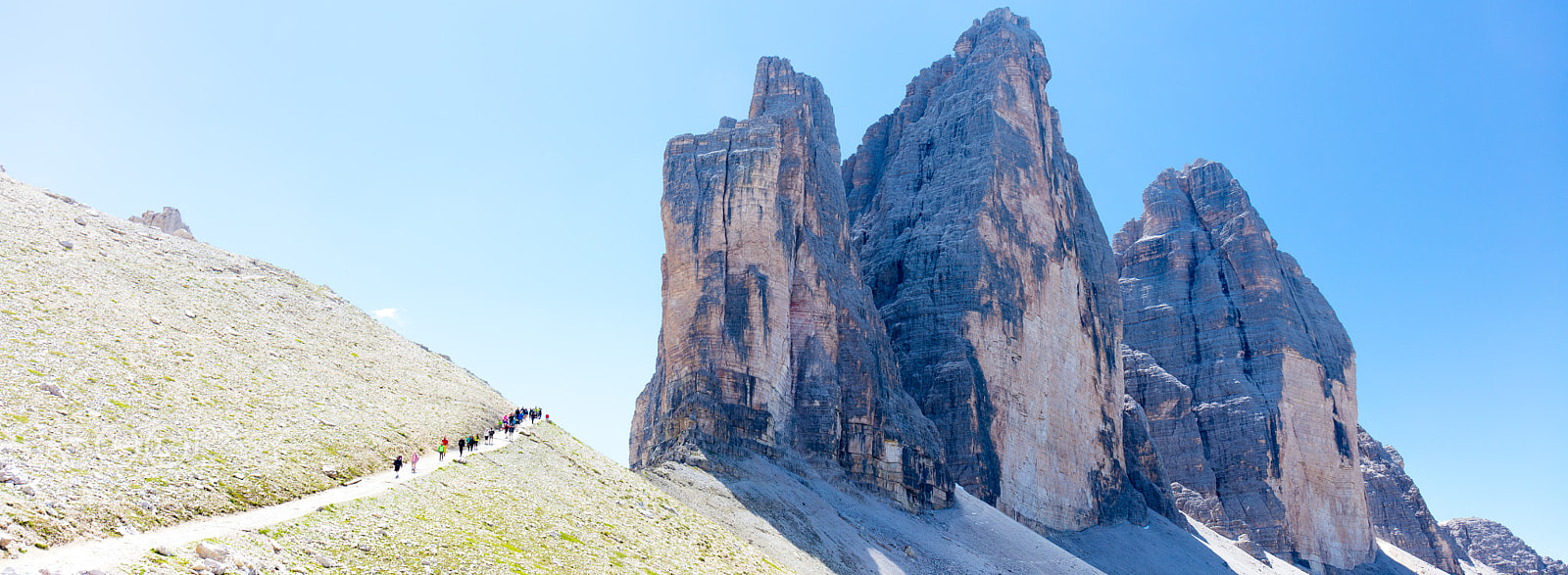 Canon EF 24-70mm F4L IS USM sample photo. The way to tre cime photography