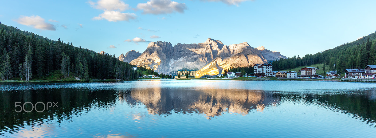 Canon EF 24-70mm F4L IS USM sample photo. Misurina lake in the morning photography