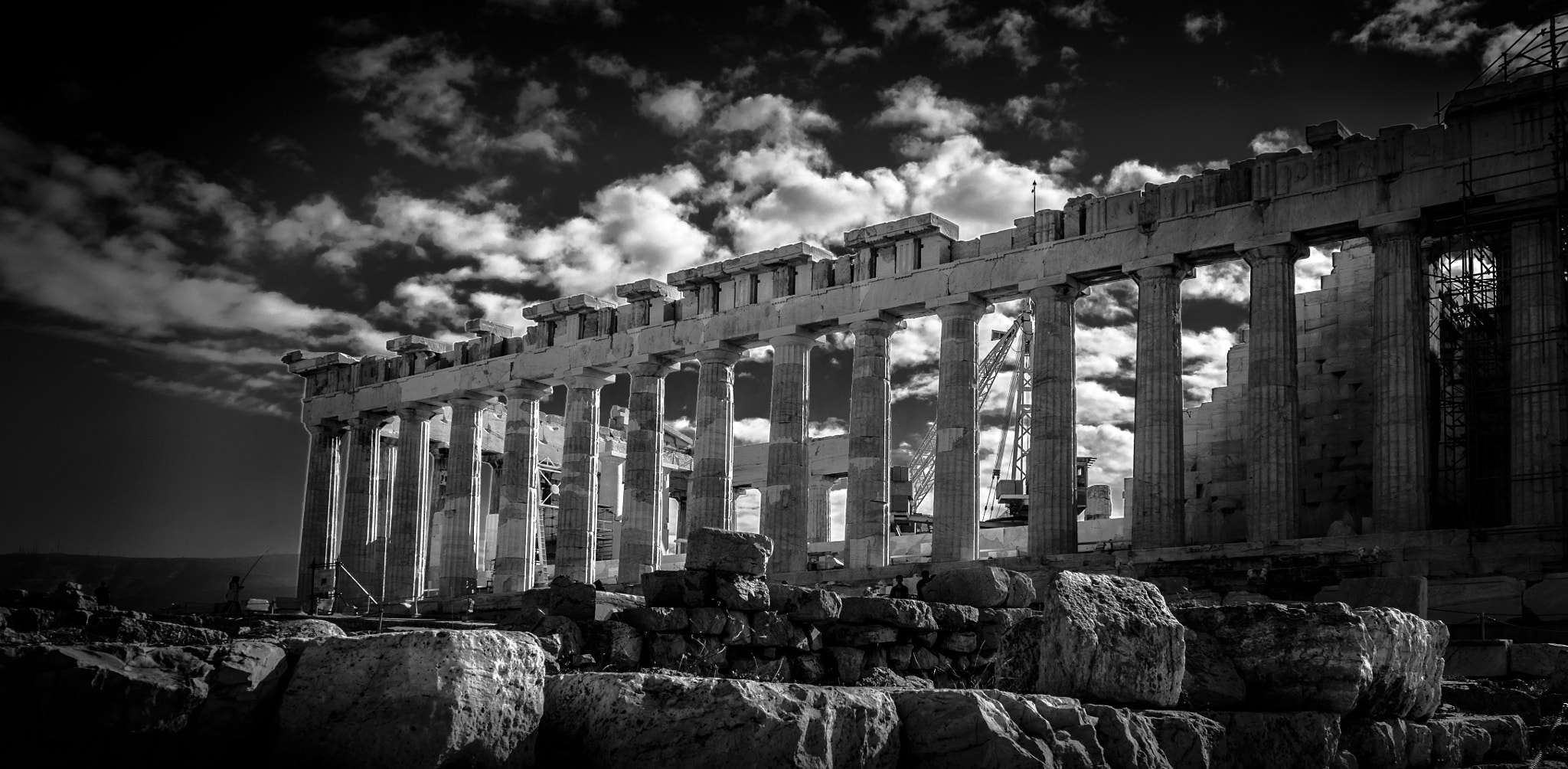 Olympus OM-D E-M5 sample photo. Parthenon photography