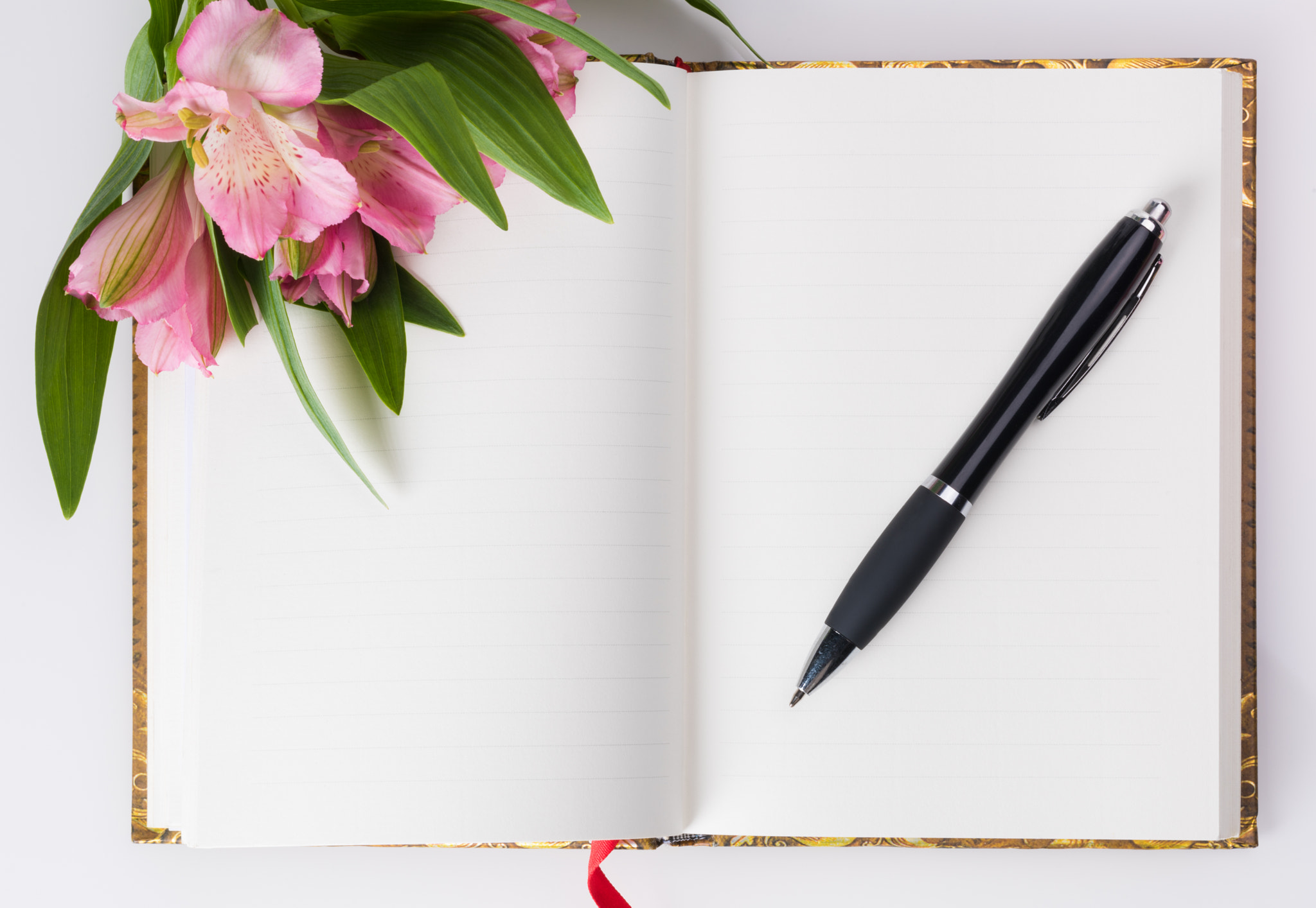 Nikon D810 + Sigma 70mm F2.8 EX DG Macro sample photo. Valentines day, mothers day composition. love diary and fresh spring flowers. white background... photography