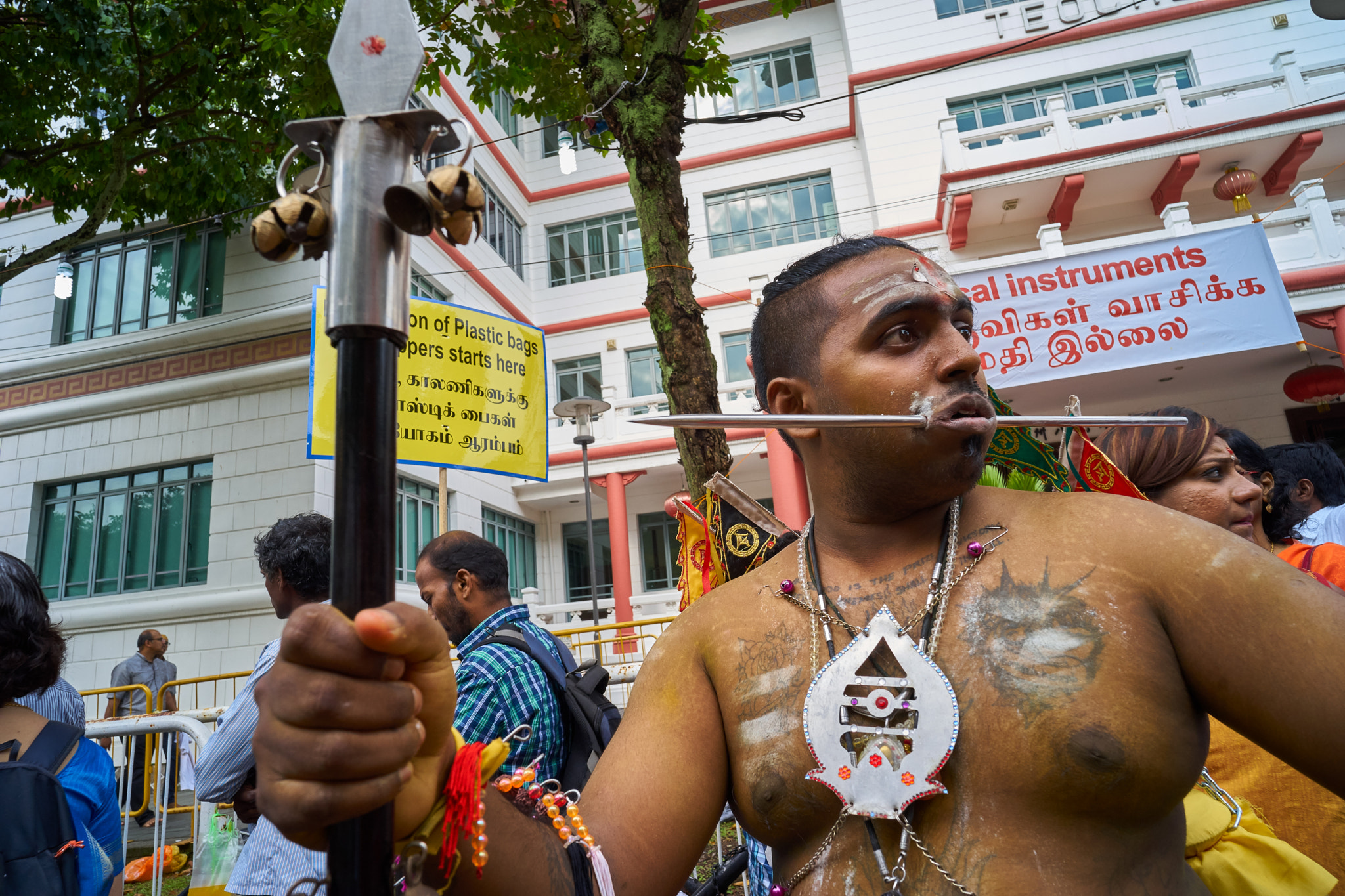 Voigtländer 21mm f/1.8 Ultron sample photo. Thaipusam festival photography
