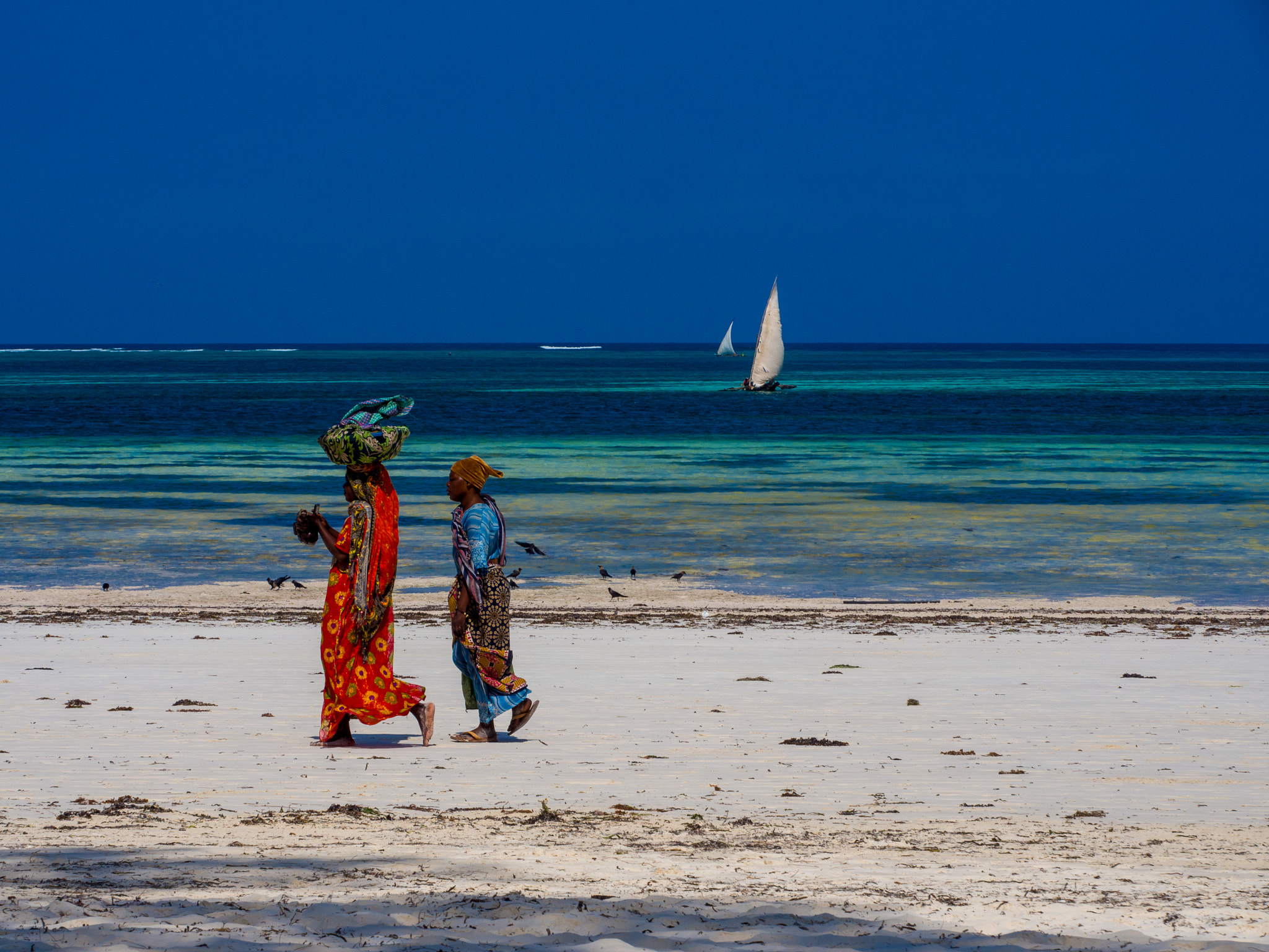 Olympus OM-D E-M10 sample photo. Zanzibar beach photography