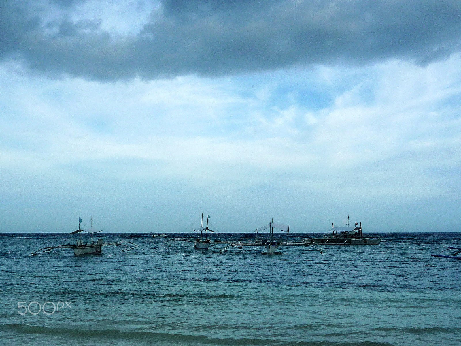 Panasonic DMC-FX36 sample photo. Boats at bohol, philippines 2011 photography