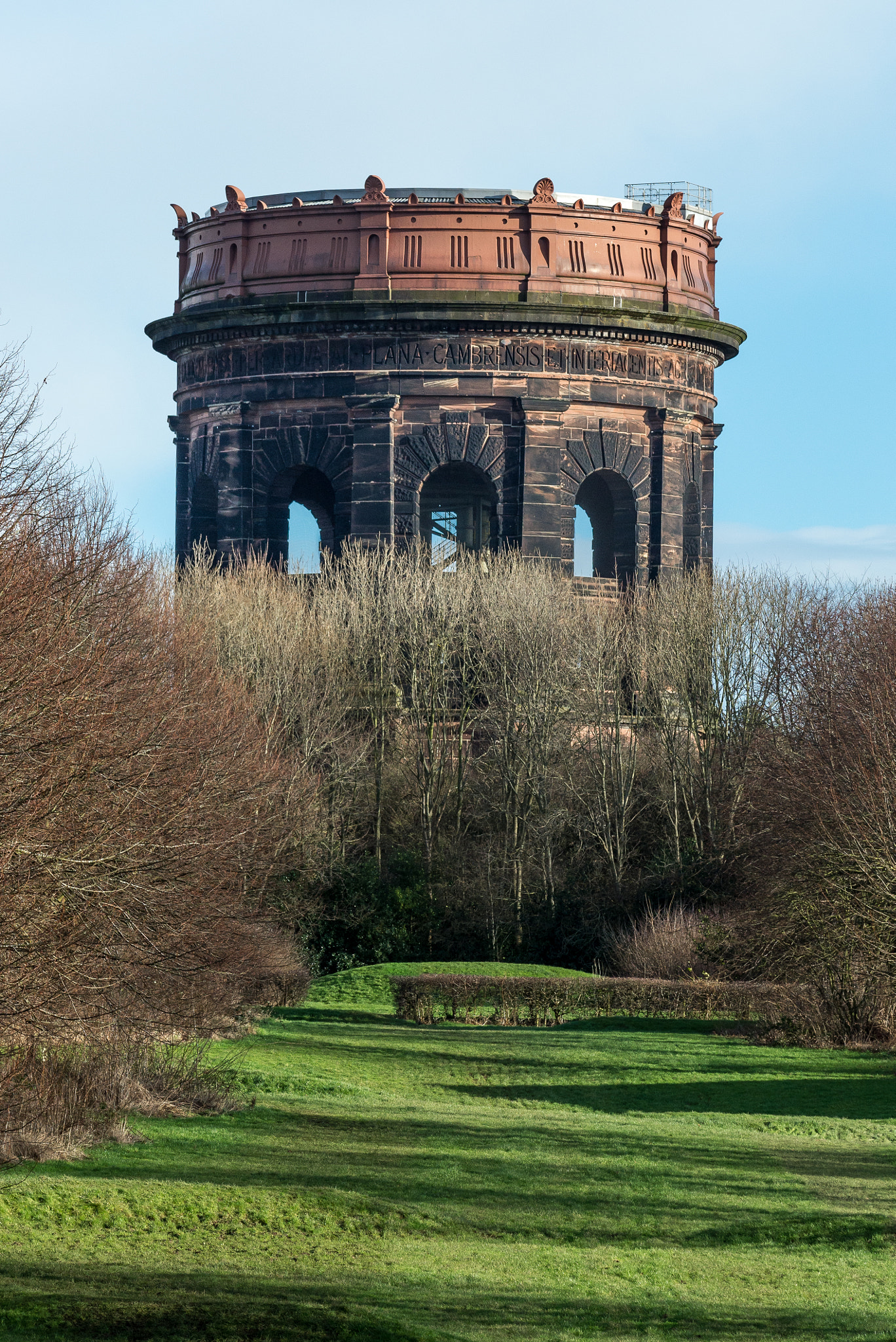 Nikon AF-S Nikkor 70-200mm F4G ED VR sample photo. Norton water tower, runcorn photography