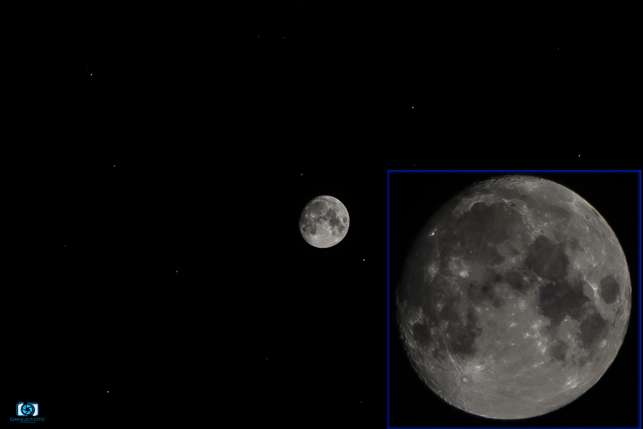 Nikon D7100 + AF Nikkor 70-210mm f/4-5.6 sample photo. Yesterday i catched amaizing moon photography