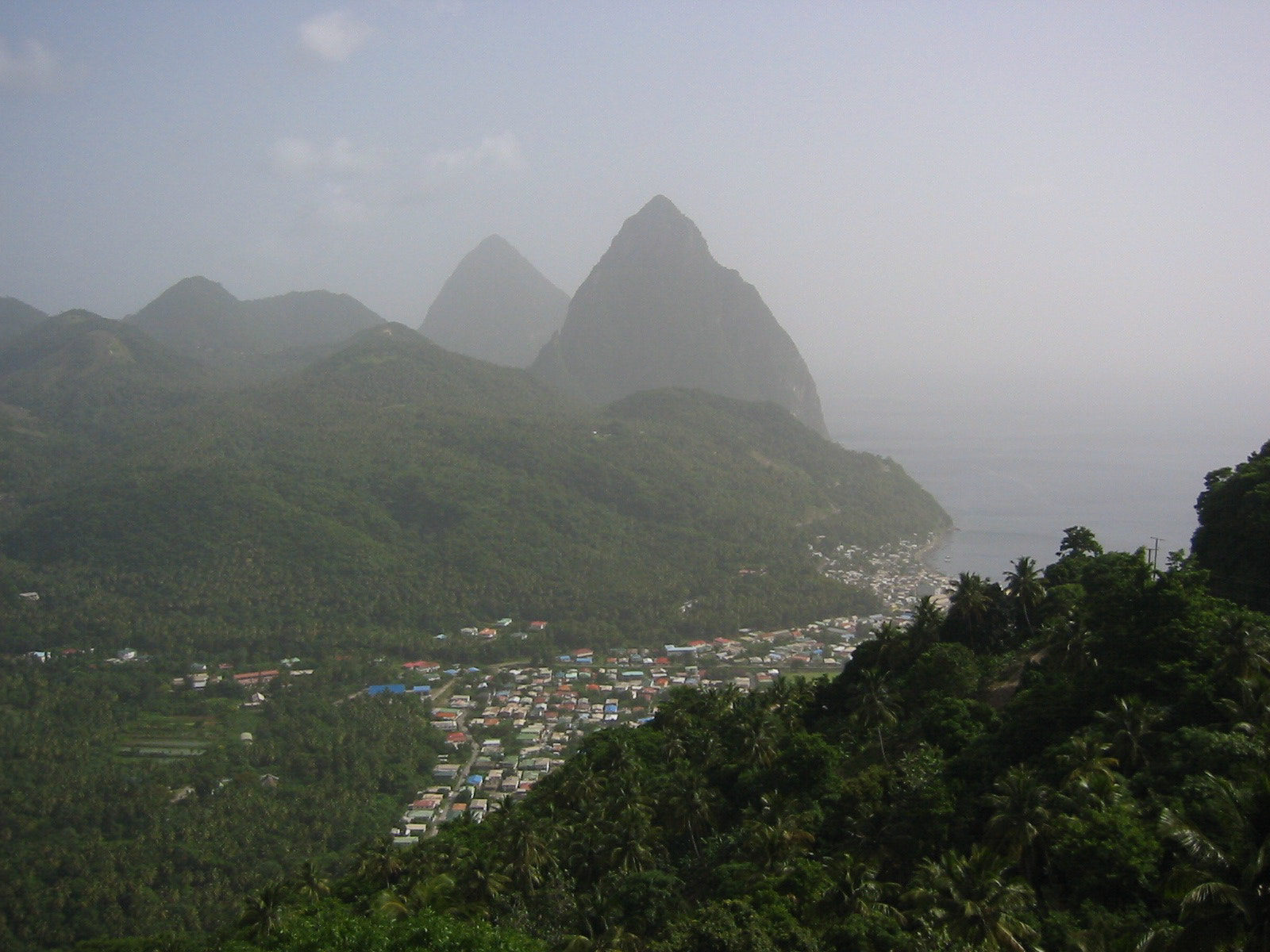 Canon PowerShot S200 sample photo. Soufrière photography