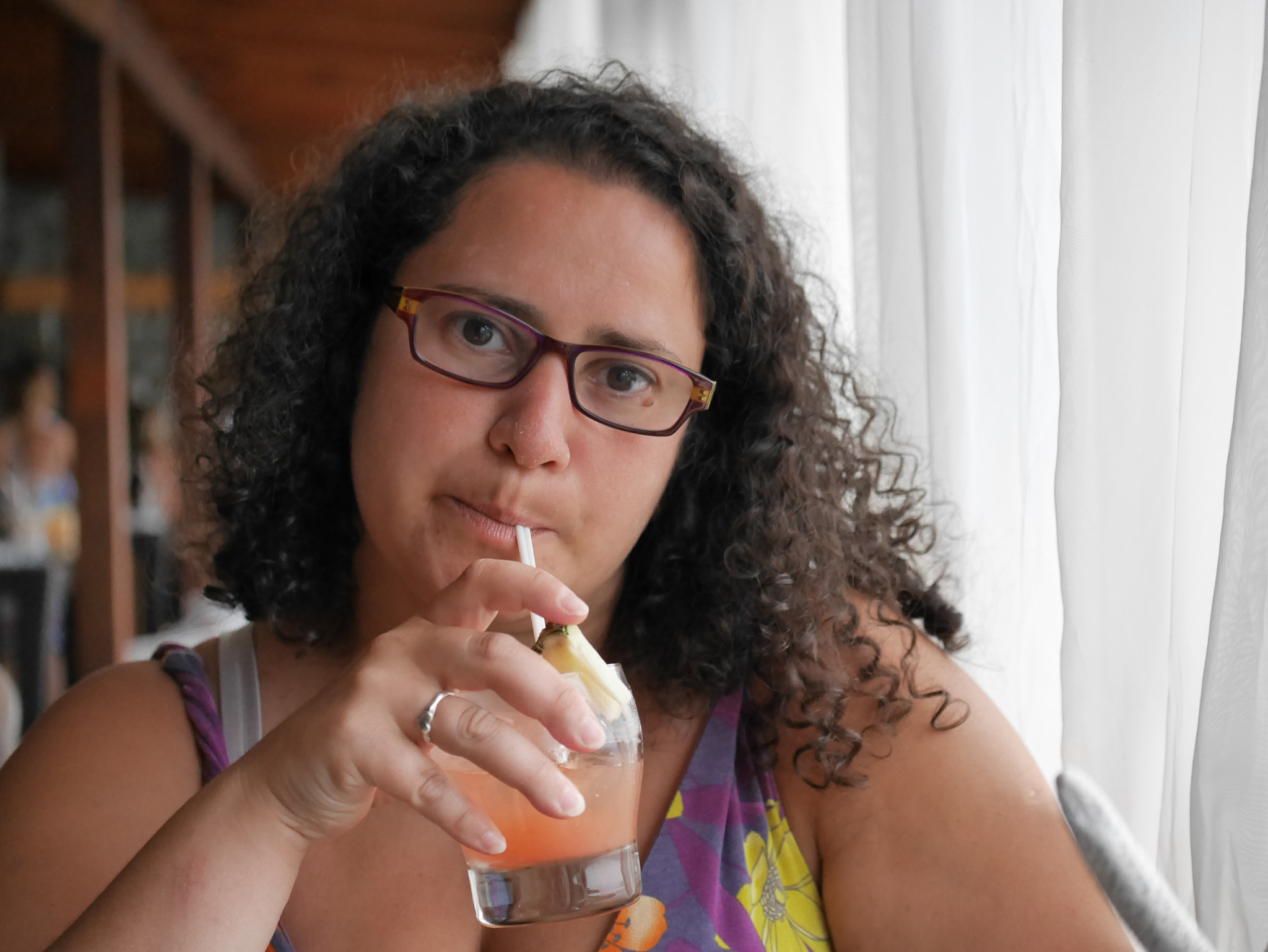 Panasonic Lumix G X Vario 35-100mm F2.8 OIS sample photo. Happy hour at the tikaye bar photography