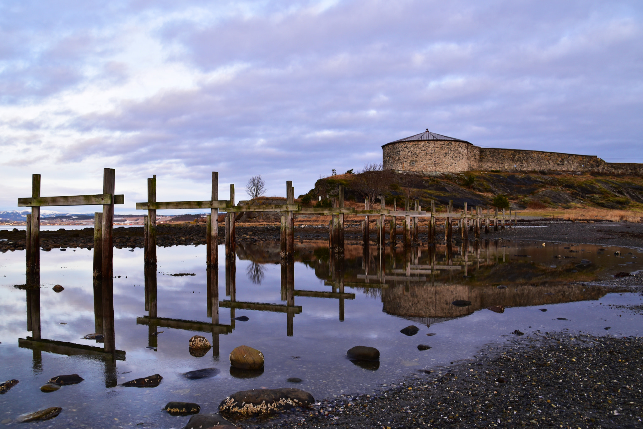 Nikon D5500 sample photo. Steinvikholmen castle photography