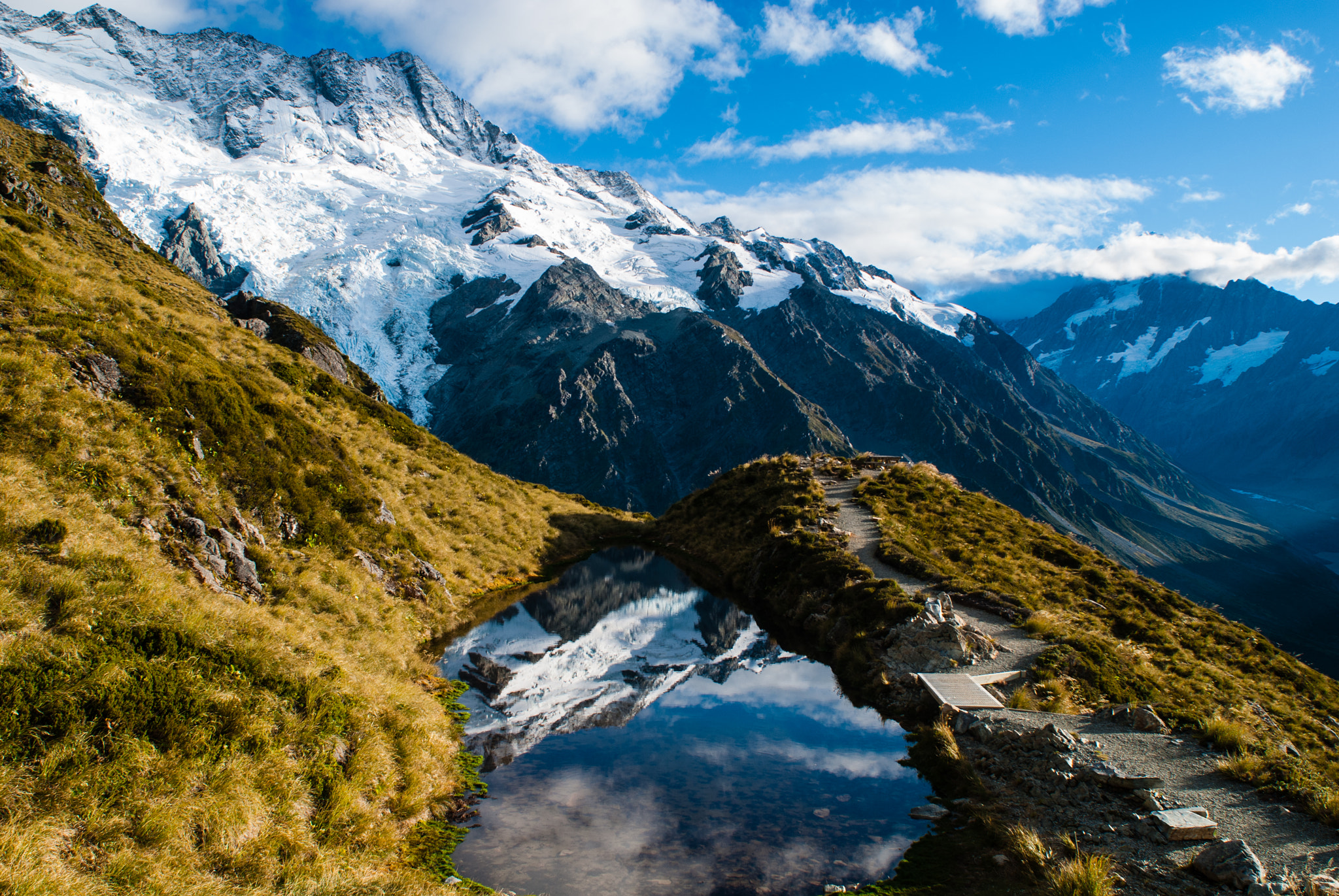 AF Nikkor 20mm f/2.8 sample photo. Mount cook photography