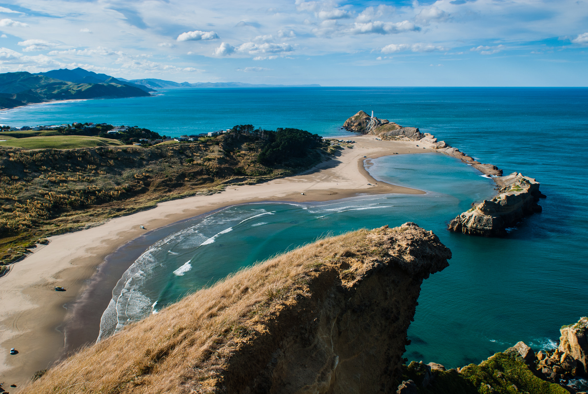 AF Nikkor 20mm f/2.8 sample photo. Castlepoint photography