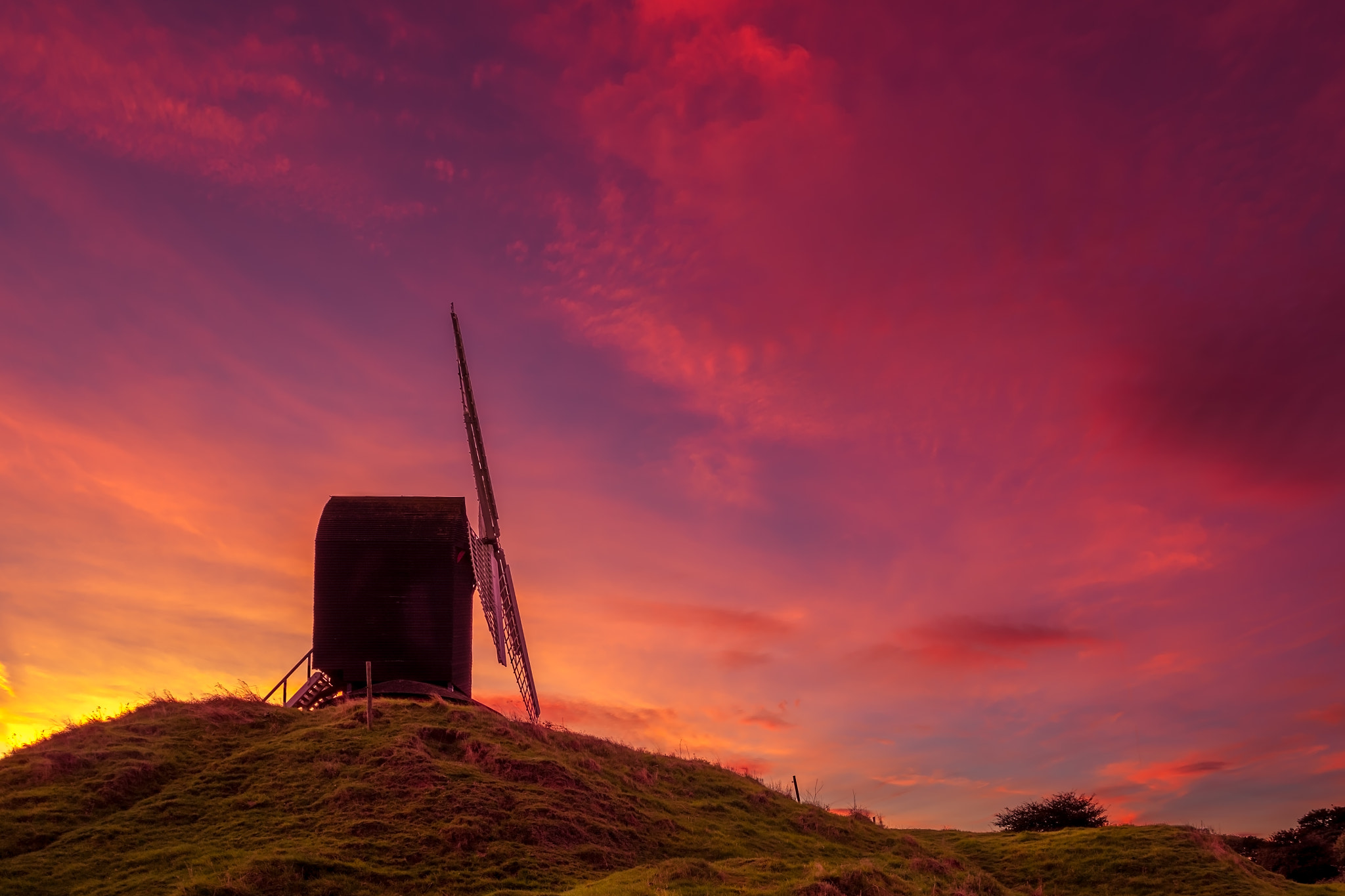 Canon EOS-1D Mark IV sample photo. Brill windmill photography