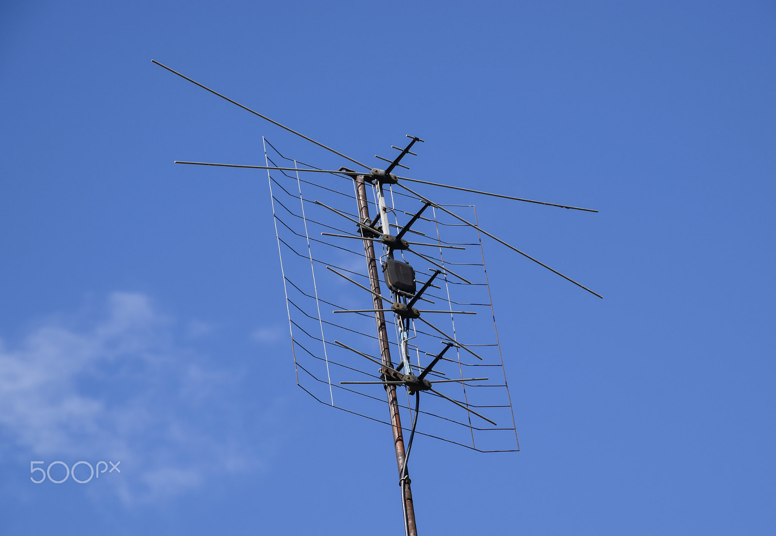 Nikon D3300 + Tamron 16-300mm F3.5-6.3 Di II VC PZD Macro sample photo. All-wave inphase antenna lattice. the television antenna for reception of radio tv of a signal photography