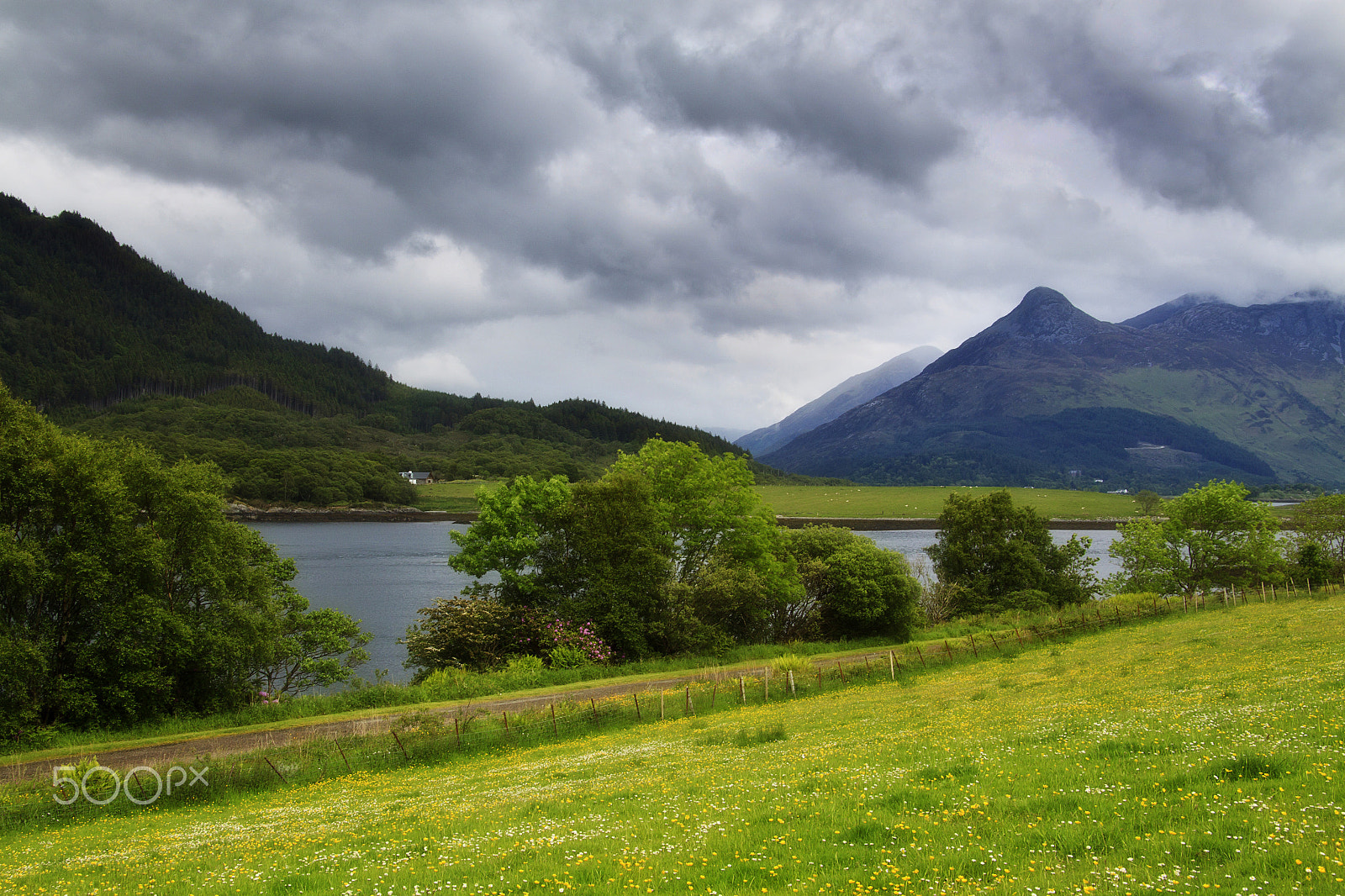 Canon EF-S 17-85mm F4-5.6 IS USM sample photo. Loch leven photography