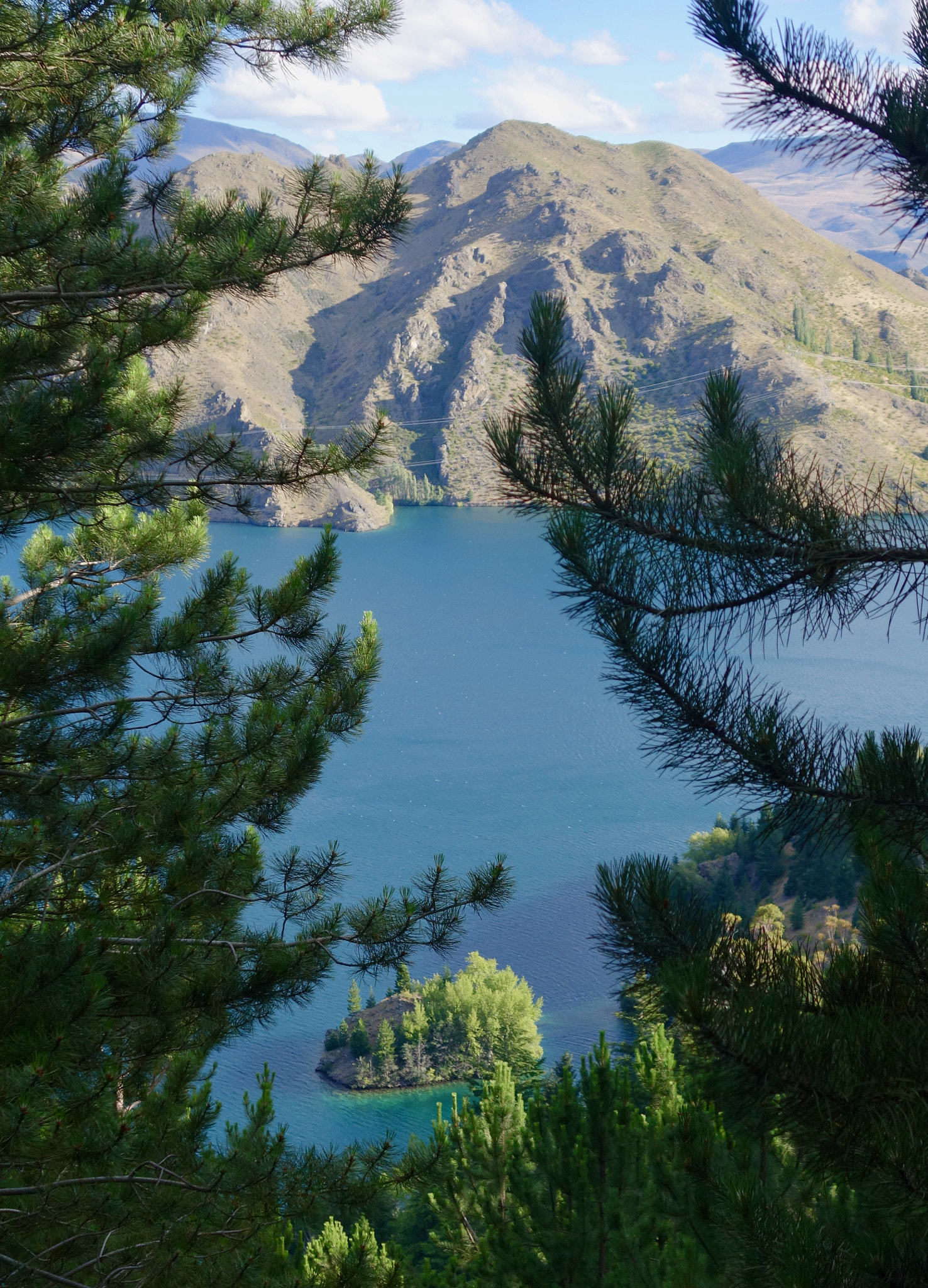 Sony 28-100mm F1.8-4.9 sample photo. A small island on lake benmore photography