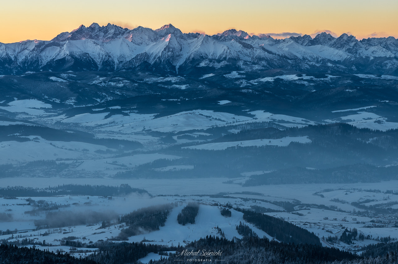 Pentax K-3 sample photo. Gorczańskie spojrzenie na tatry... photography